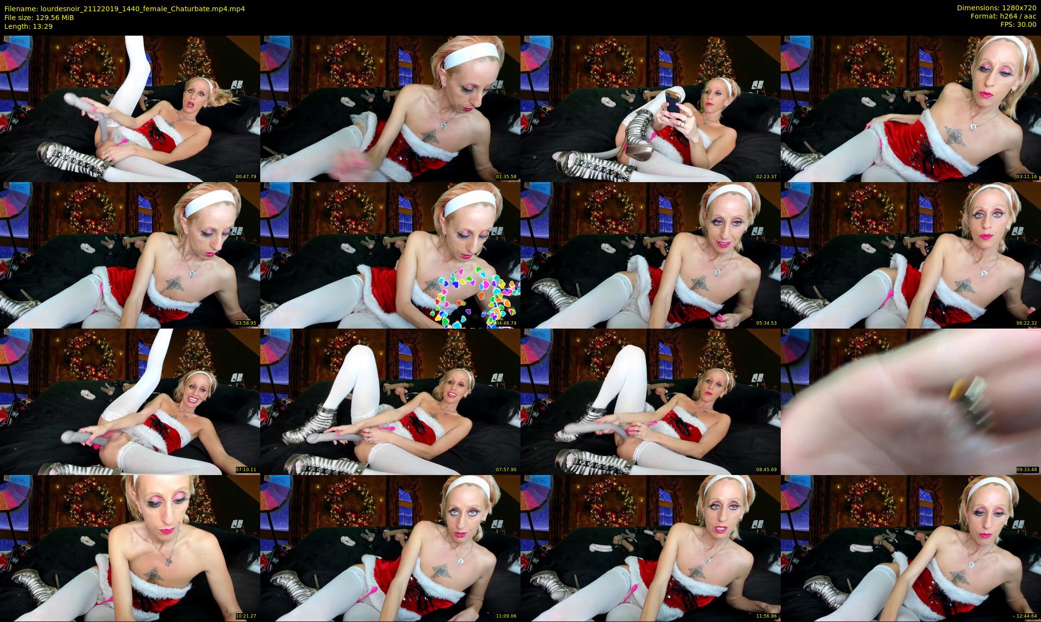 lourdesnoir — 14 minute Chaturbate female cam show recording, 720p, Dec 21, 2019