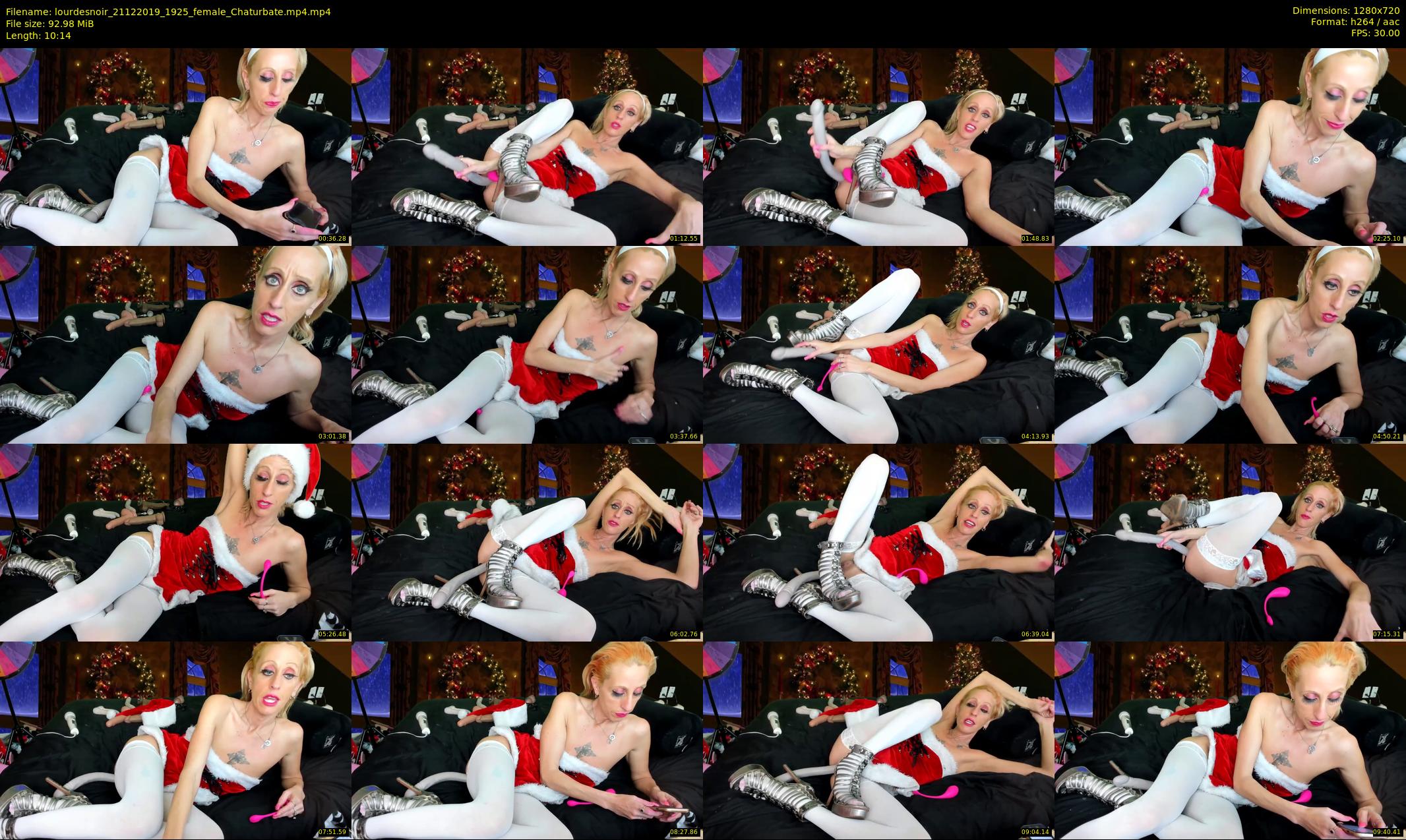 lourdesnoir — 11 minute Chaturbate female cam show recording, 720p, Dec 21, 2019