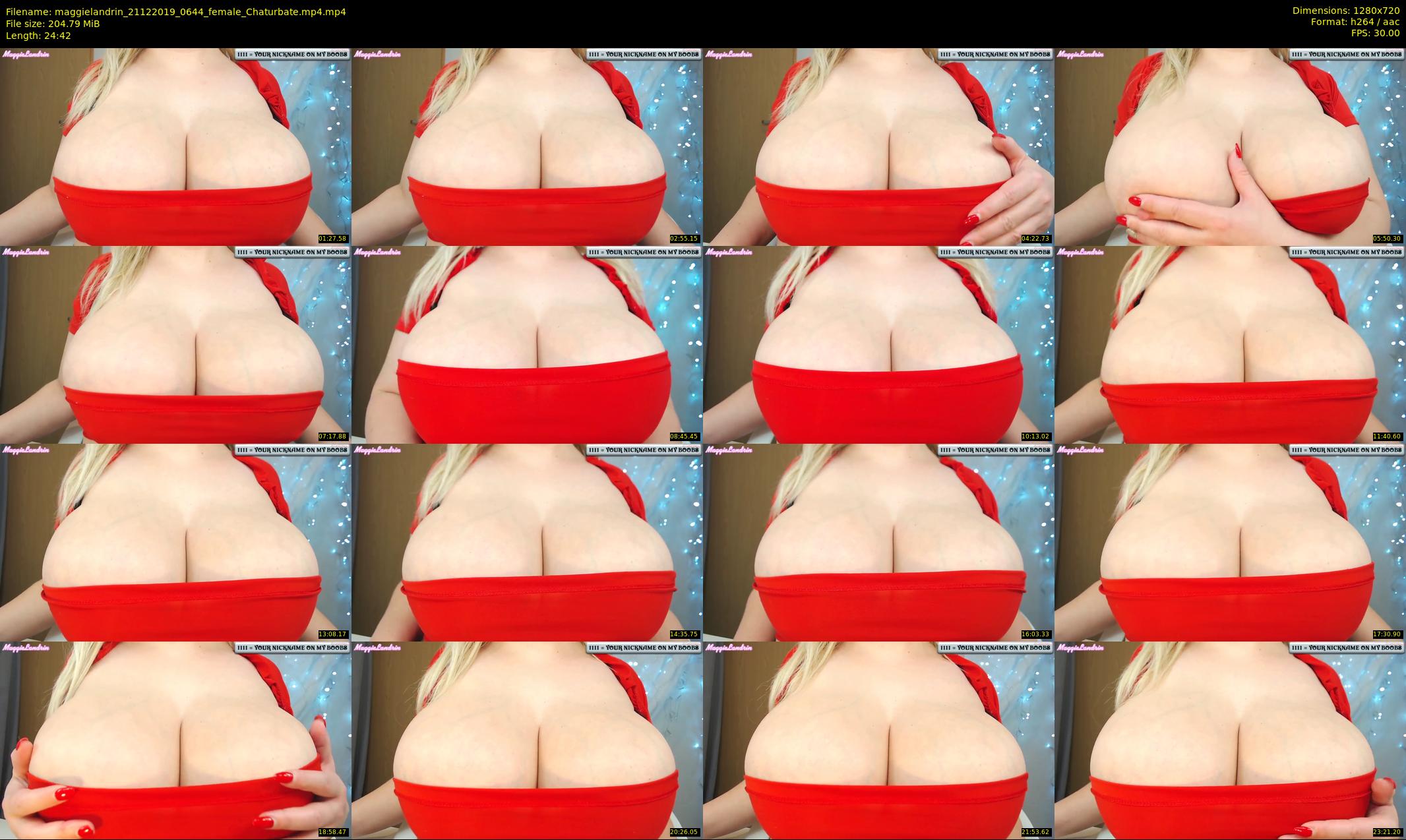 maggielandrin — 25 minute Chaturbate female cam show recording, 720p, Dec 21, 2019