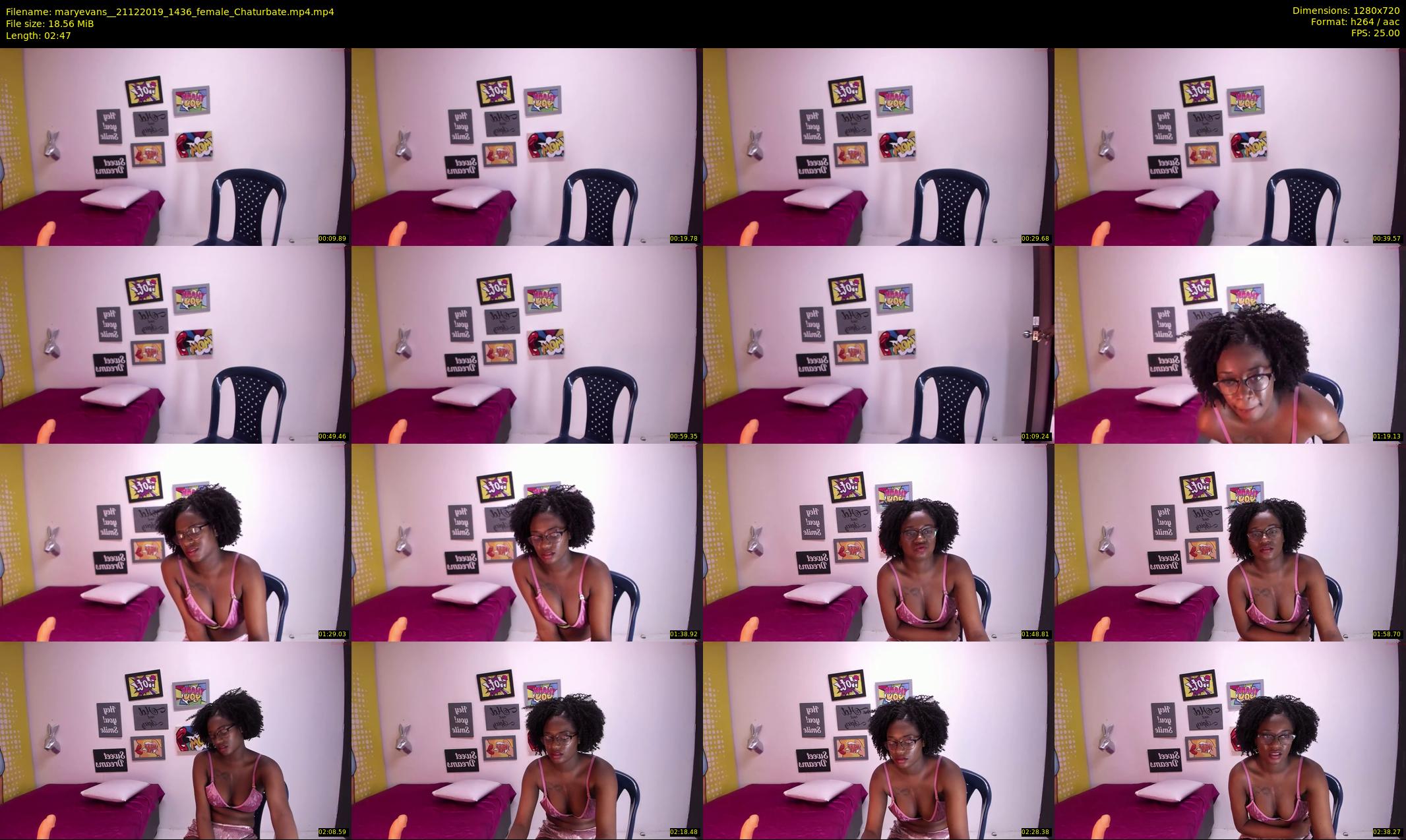 maryevans_ — 3 minute Chaturbate female cam show recording, 720p, Dec 21, 2019