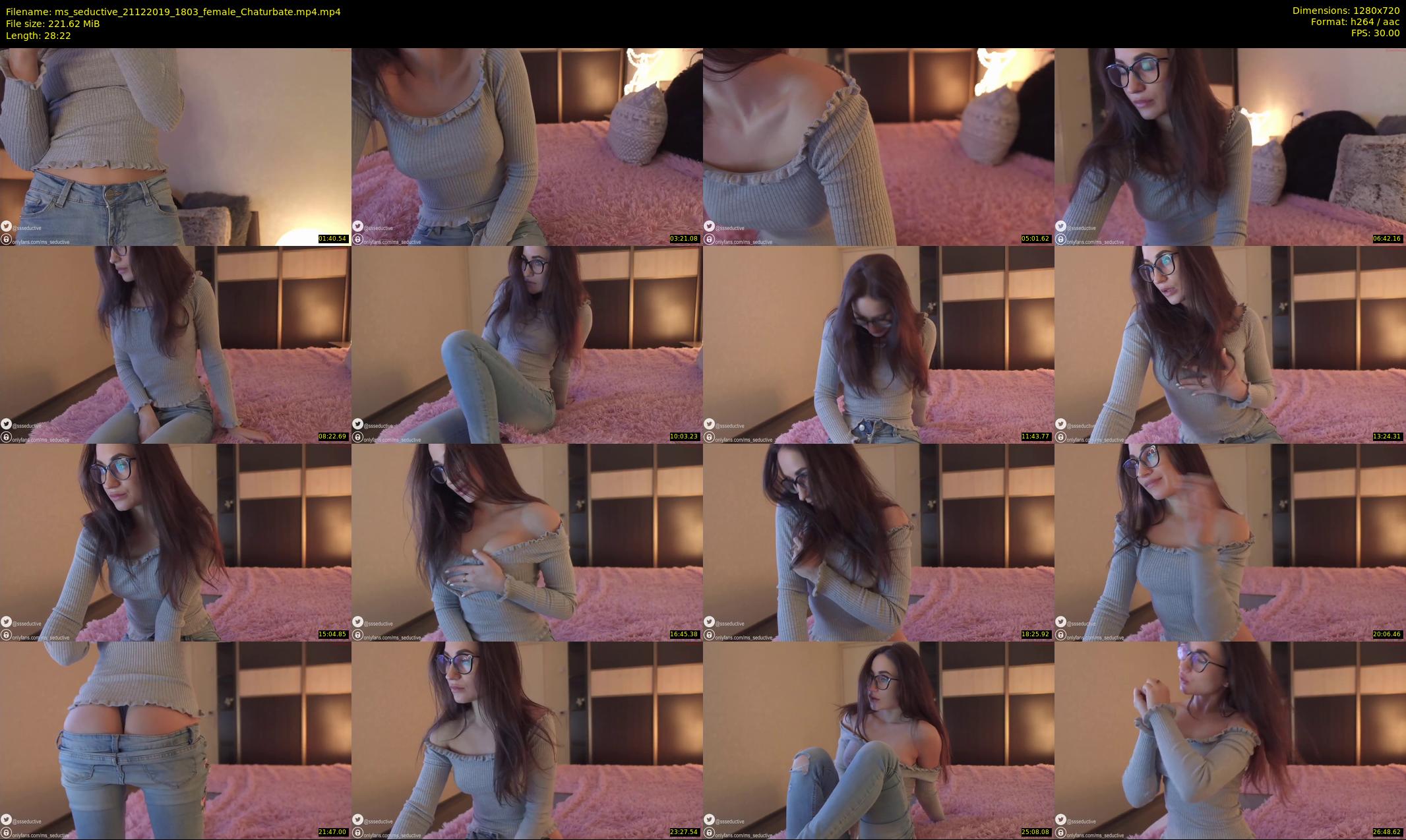ms_seductive — 29 minute Chaturbate female cam show recording, 720p, Dec 21, 2019