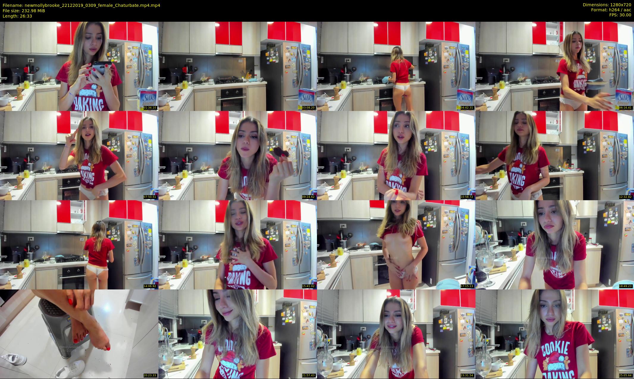 newmollybrooke — 27 minute Chaturbate female cam show recording, 720p, Dec 22, 2019