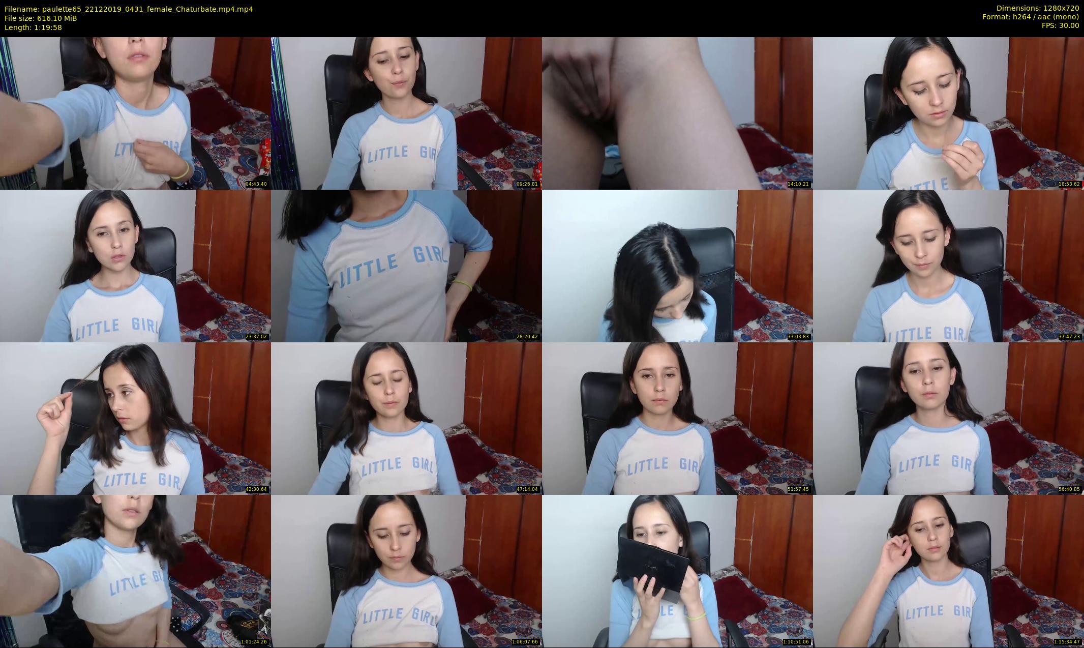 paulette65 — 80 minute Chaturbate female cam show recording, 720p, Dec 22, 2019