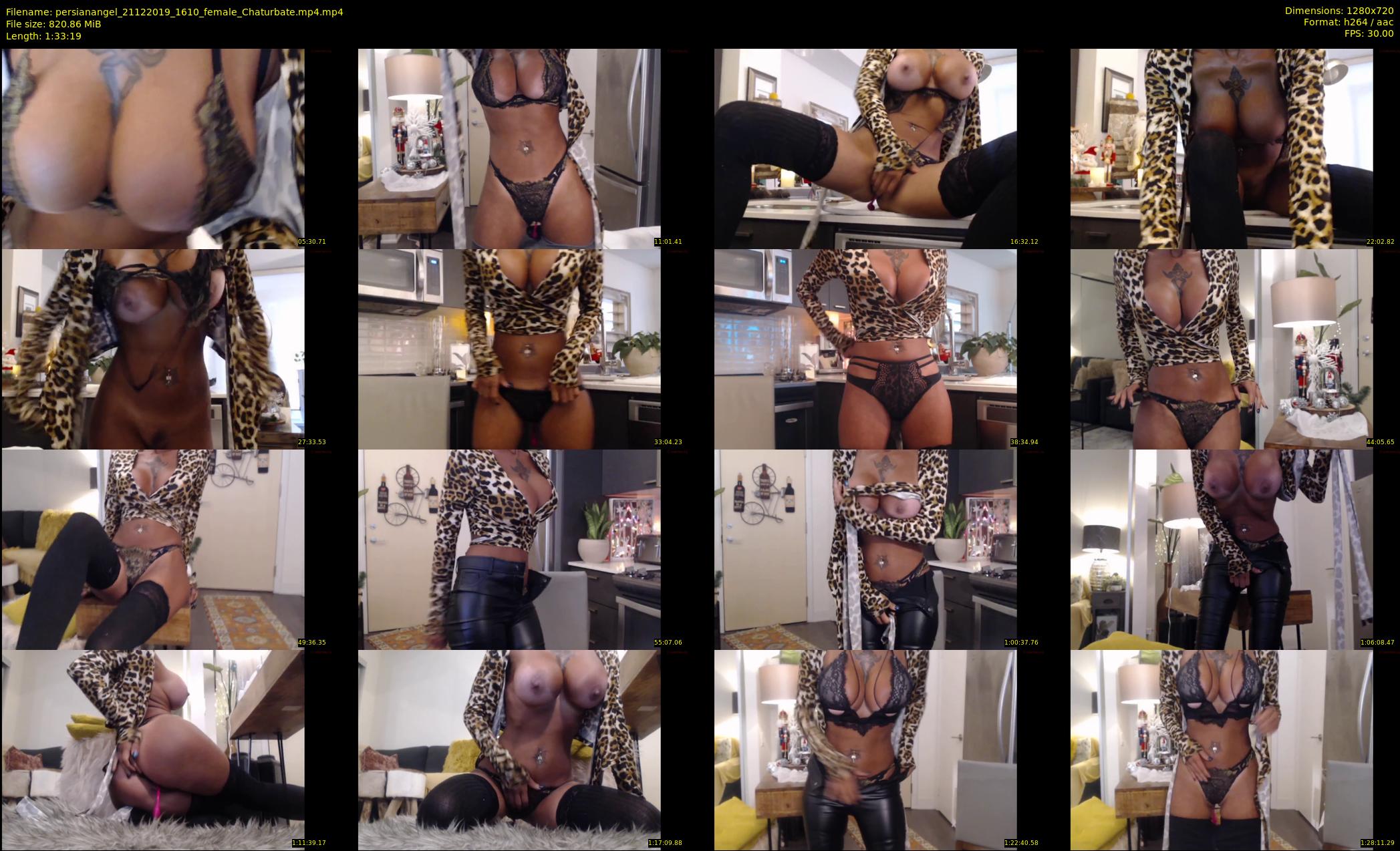 persianangel — 94 minute Chaturbate female cam show recording, 720p, Dec 21, 2019