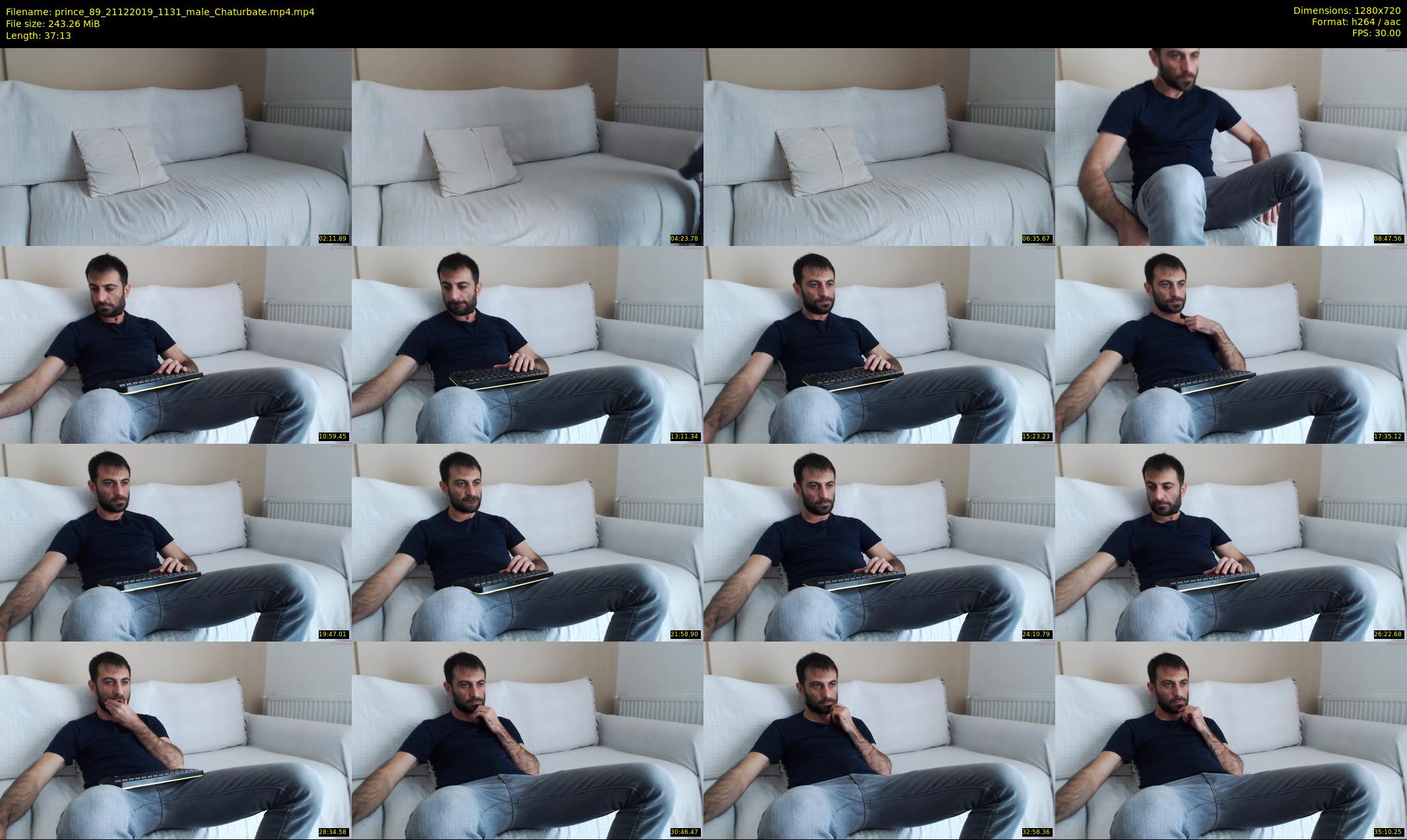 prince_89 — 38 minute Chaturbate male cam show recording, 720p, Dec 21, 2019
