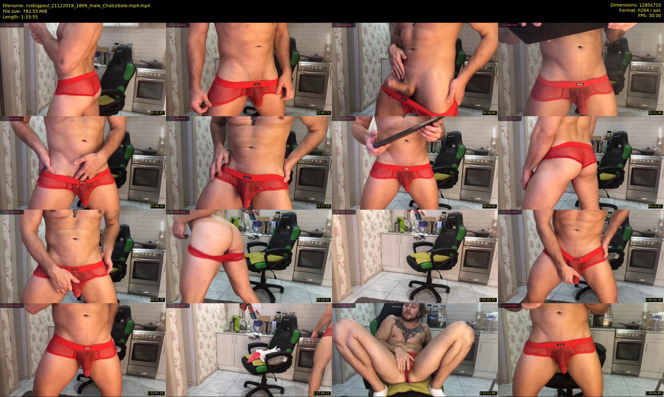 rusbigpaul — 94 minute Chaturbate male cam show recording, 720p, Dec 21, 2019