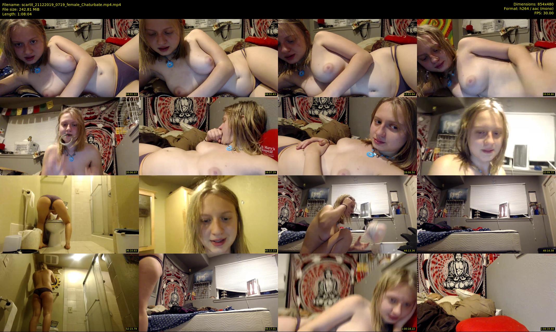 scartit — 69 minute Chaturbate female cam show recording, 480p, Dec 21, 2019