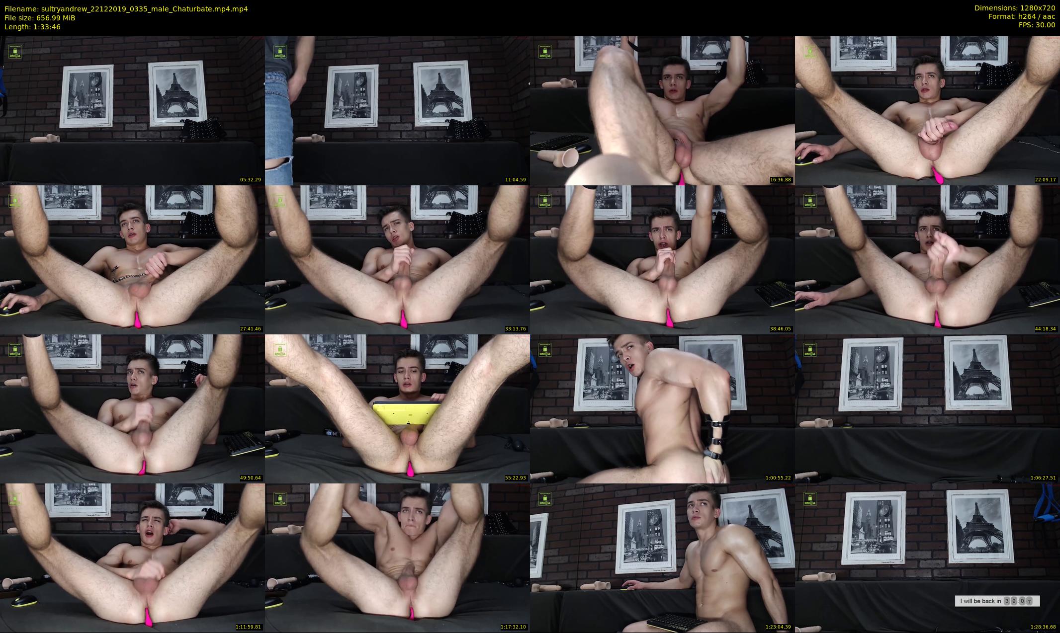 sultryandrew — 94 minute Chaturbate male cam show recording, 720p, Dec 22, 2019