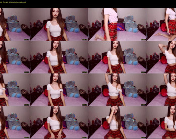 velerycute — 6 minute Chaturbate female cam show recording, 720p, Dec 21, 2019