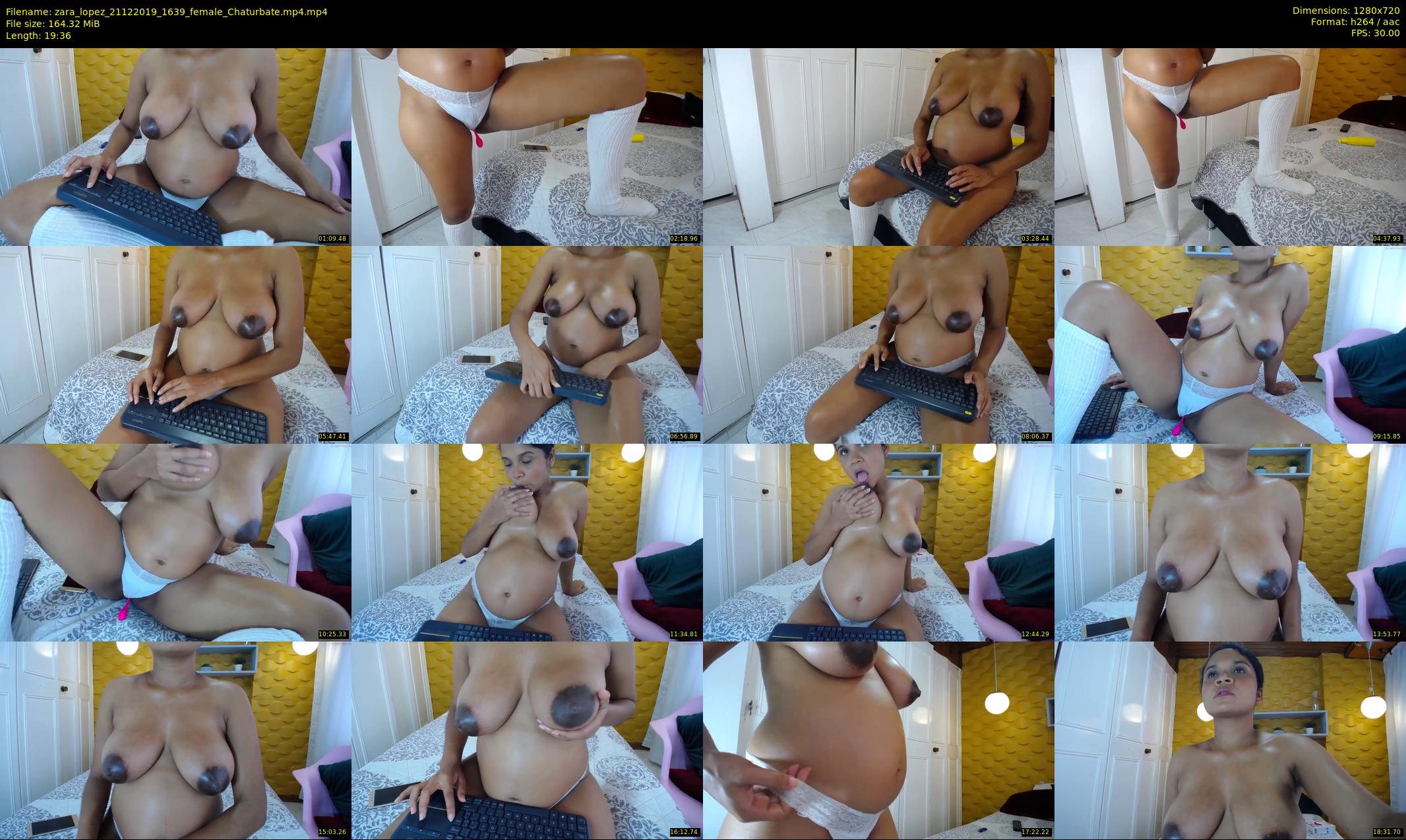 zara_lopez — 20 minute Chaturbate female cam show recording, 720p, Dec 21, 2019