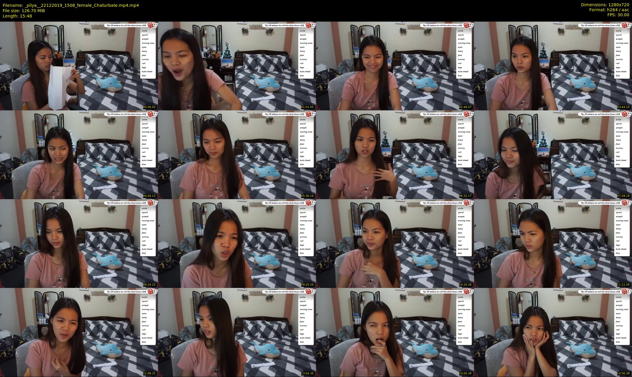_pilya_ — 16 minute Chaturbate female cam show recording, 720p, Dec 22, 2019