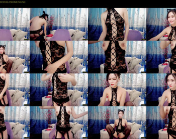 alicechina — 55 minute Chaturbate female cam show recording, 720p, Dec 22, 2019