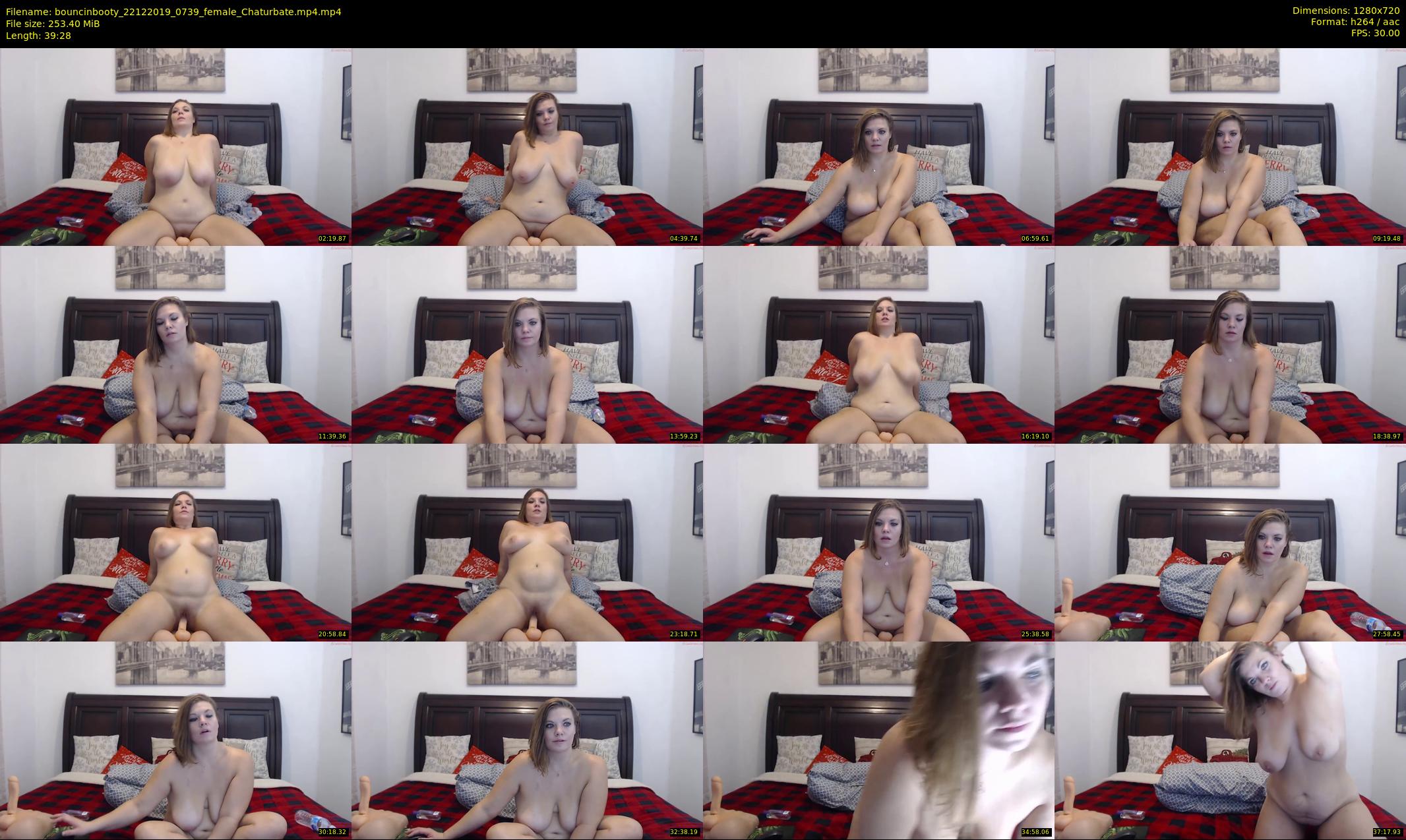 bouncinbooty — 40 minute Chaturbate female cam show recording, 720p, Dec 22, 2019