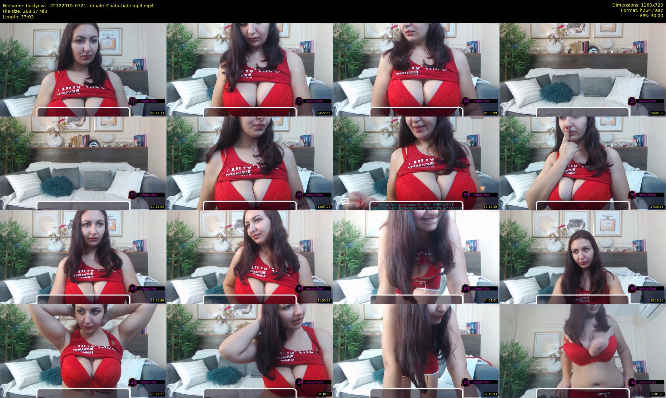 bustyeva_ — 38 minute Chaturbate female cam show recording, 720p, Dec 22, 2019