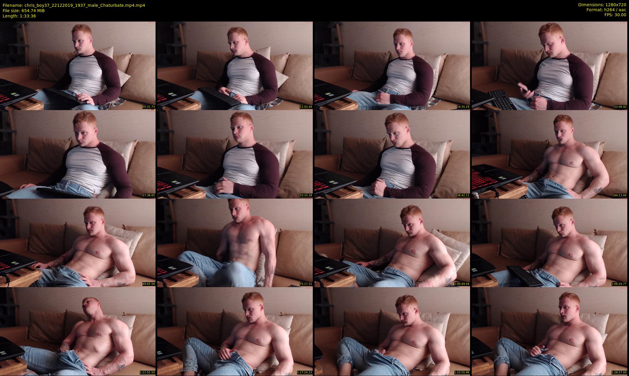 chris_boy37 — 94 minute Chaturbate male cam show recording, 720p, Dec 22, 2019