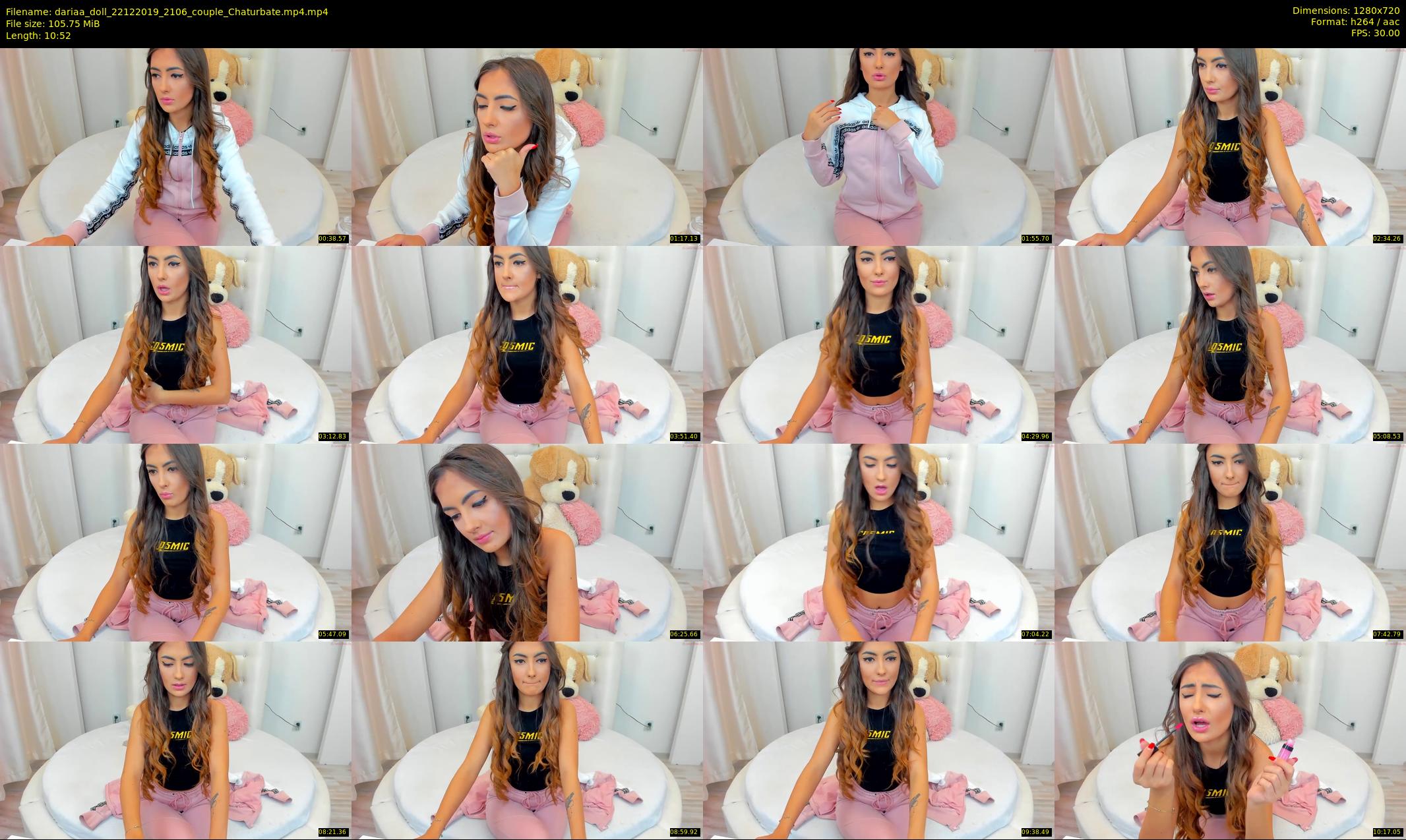 dariaa_doll — 11 minute Chaturbate female cam show recording, 720p, Dec 22, 2019