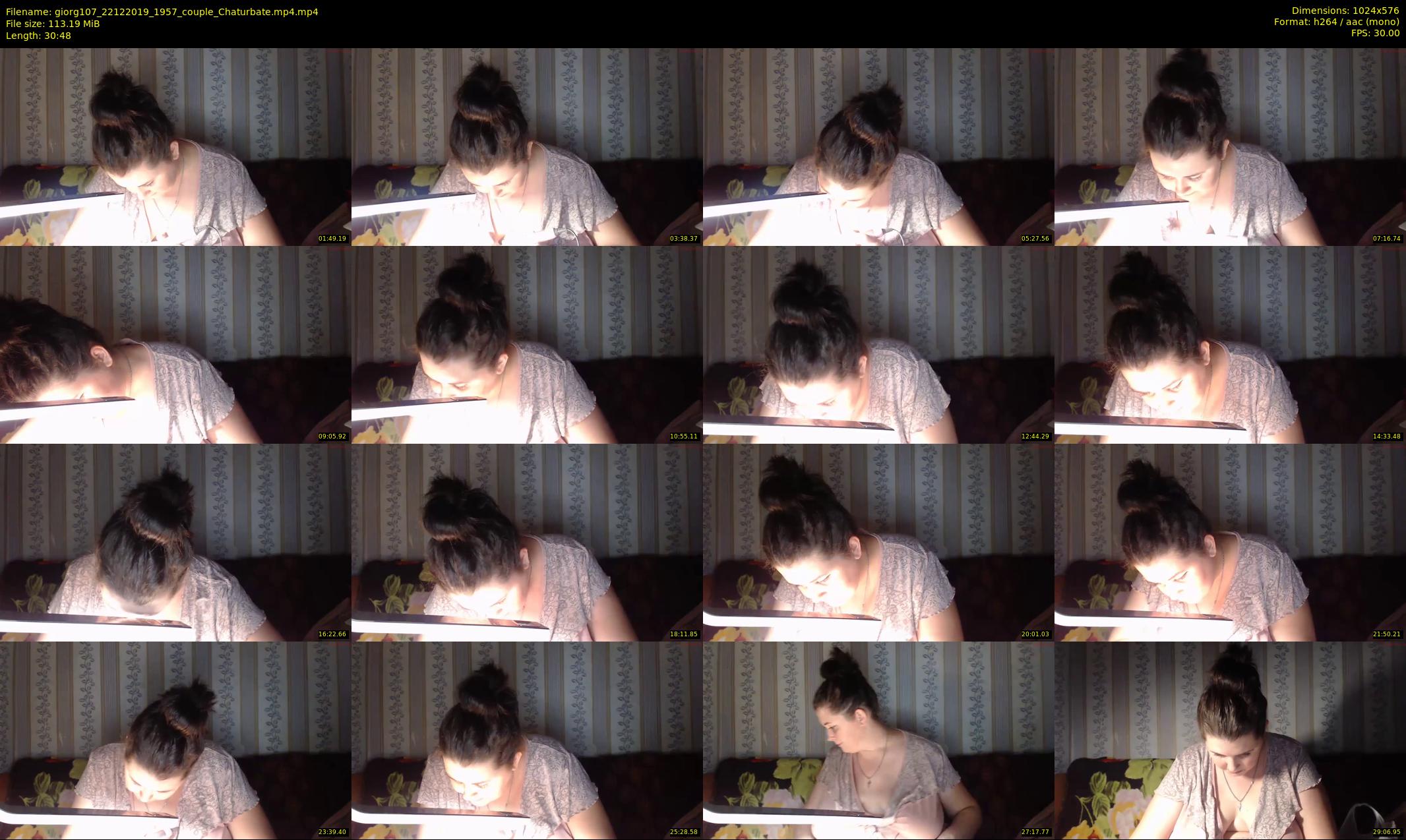 giorg107 — 31 minute Chaturbate couple cam show recording, 480p, Dec 22, 2019