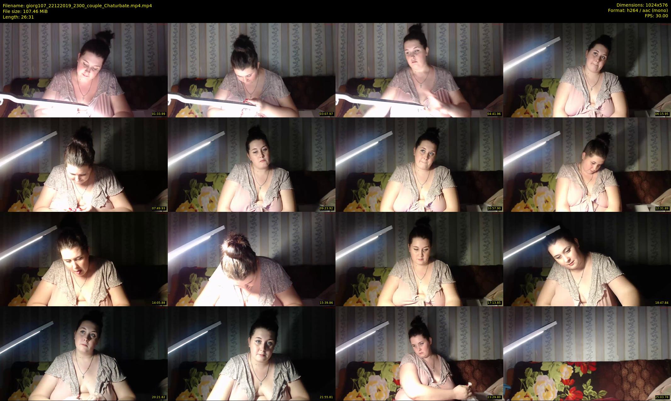 giorg107 — 27 minute Chaturbate couple cam show recording, 480p, Dec 22, 2019