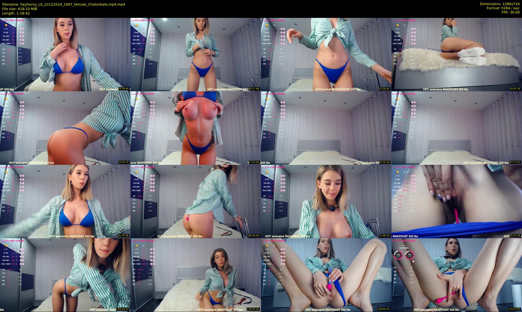heyhorny_cb — 79 minute Chaturbate couple cam show recording, 720p, Dec 22, 2019