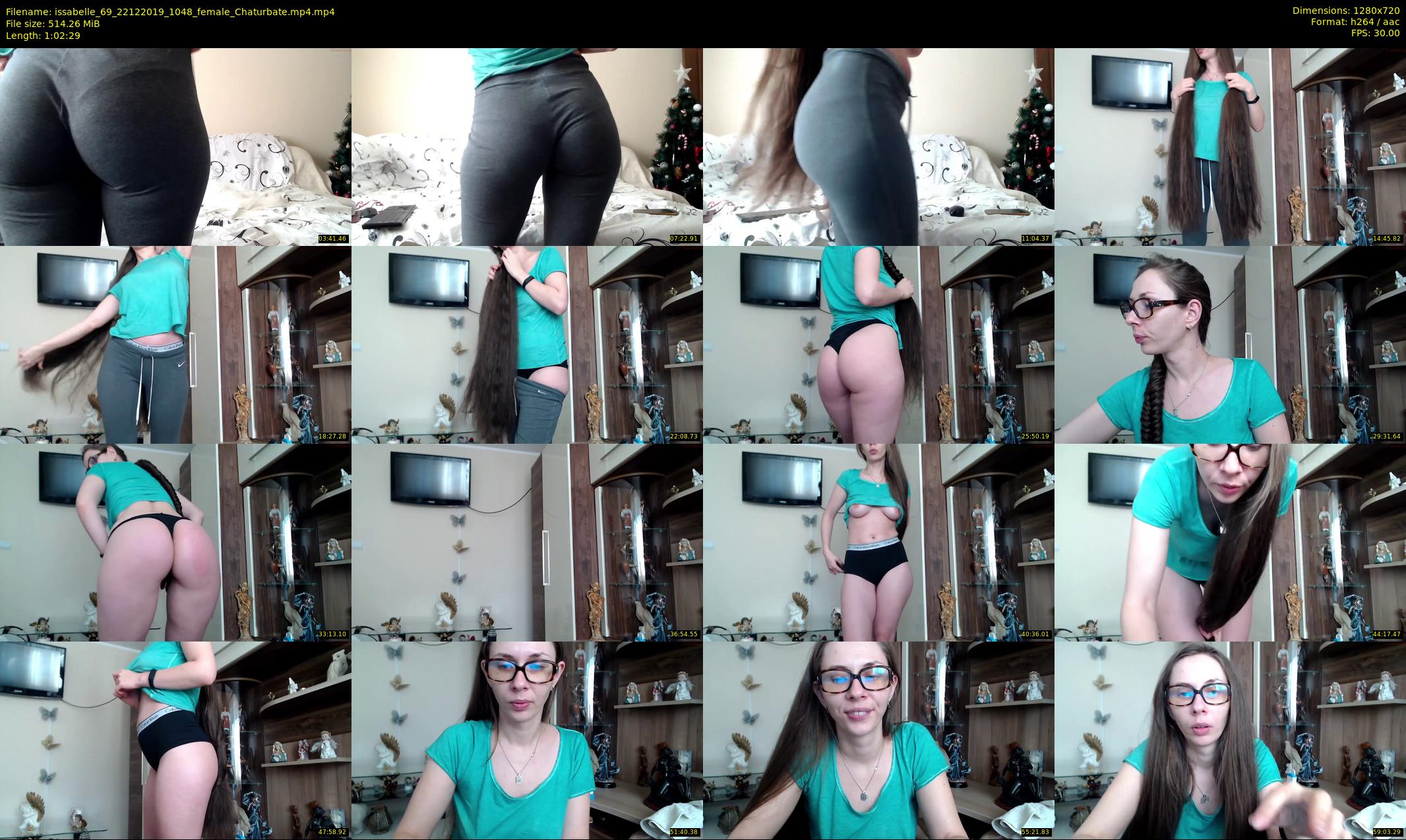 issabelle_69 — 63 minute Chaturbate couple cam show recording, 720p, Dec 22, 2019