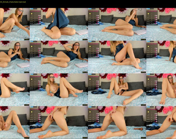karamelsw — 24 minute Chaturbate female cam show recording, 720p, Dec 22, 2019