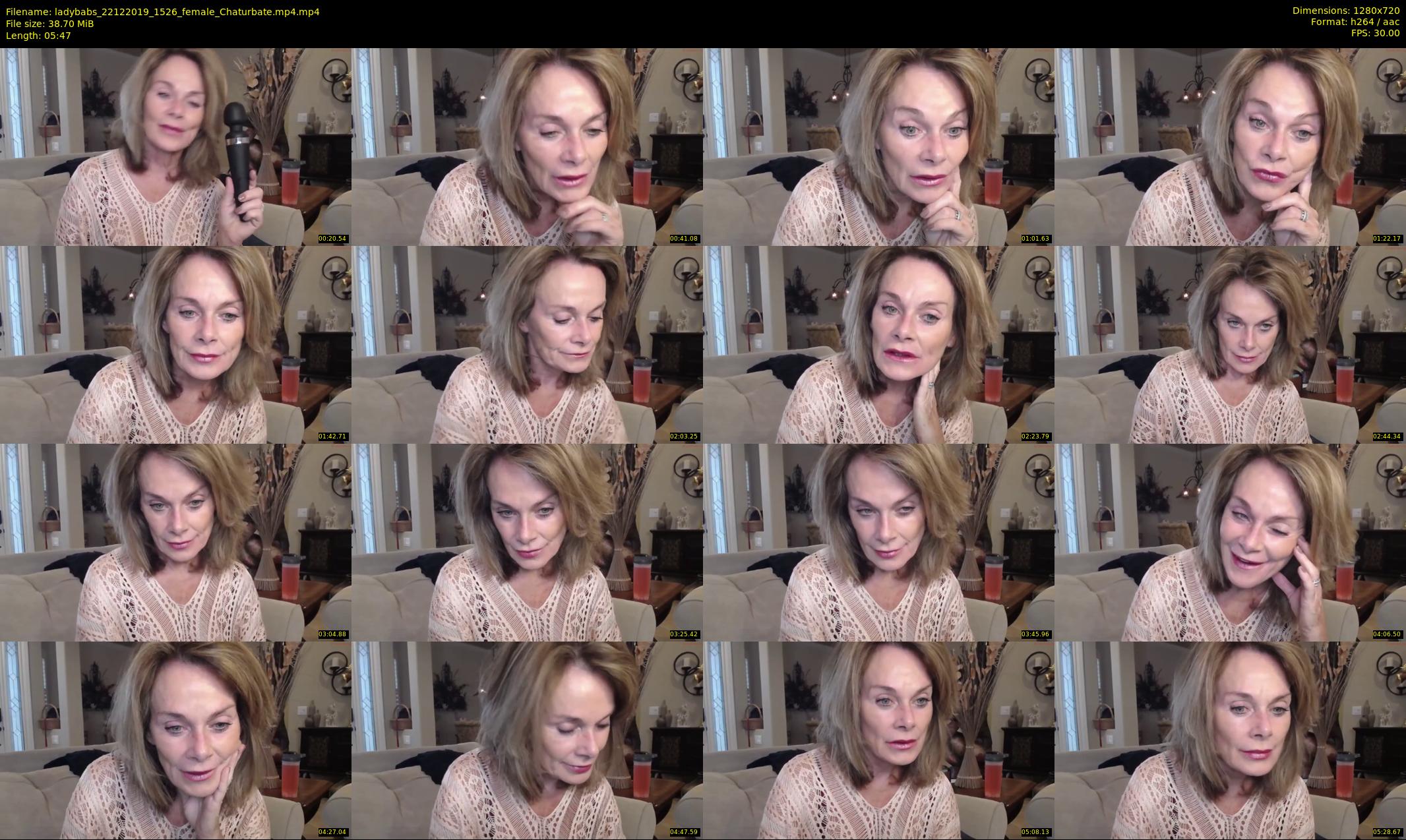 ladybabs — 6 minute Chaturbate female cam show recording, 720p, Dec 22, 2019