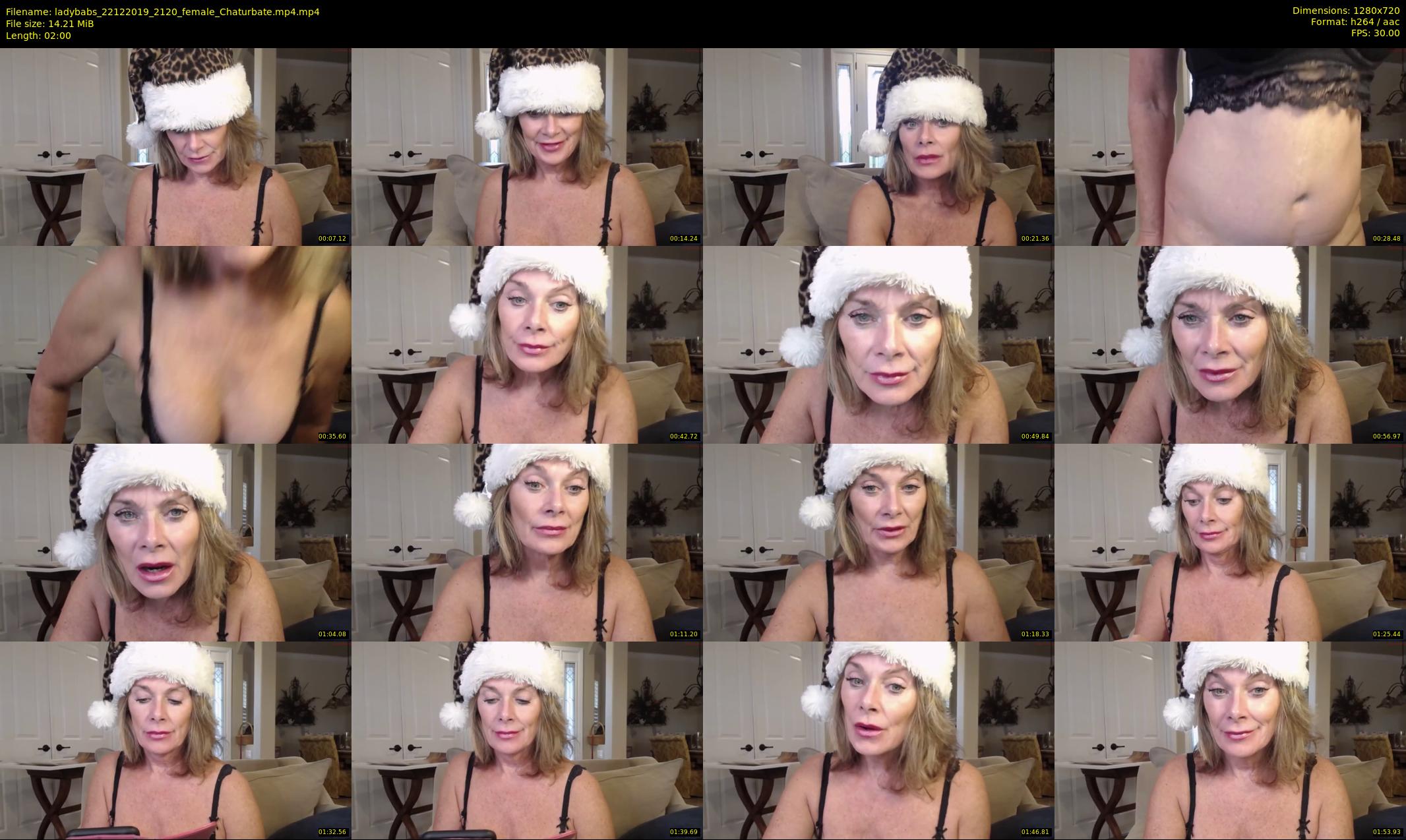 ladybabs — 2 minute Chaturbate female cam show recording, 720p, Dec 22, 2019