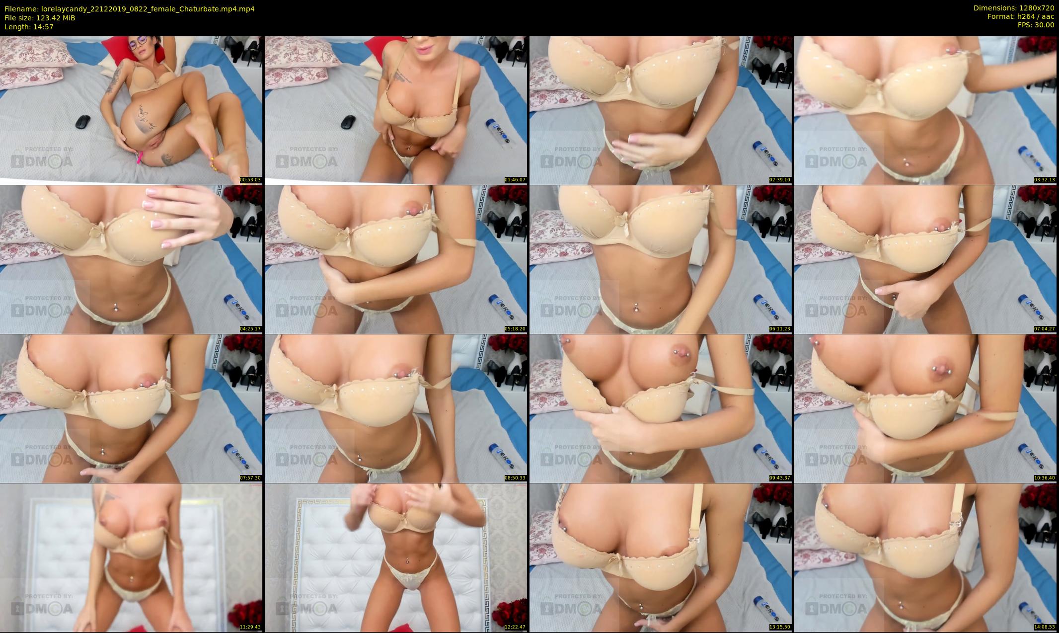lorelaycandy — 15 minute Chaturbate female cam show recording, 720p, Dec 22, 2019