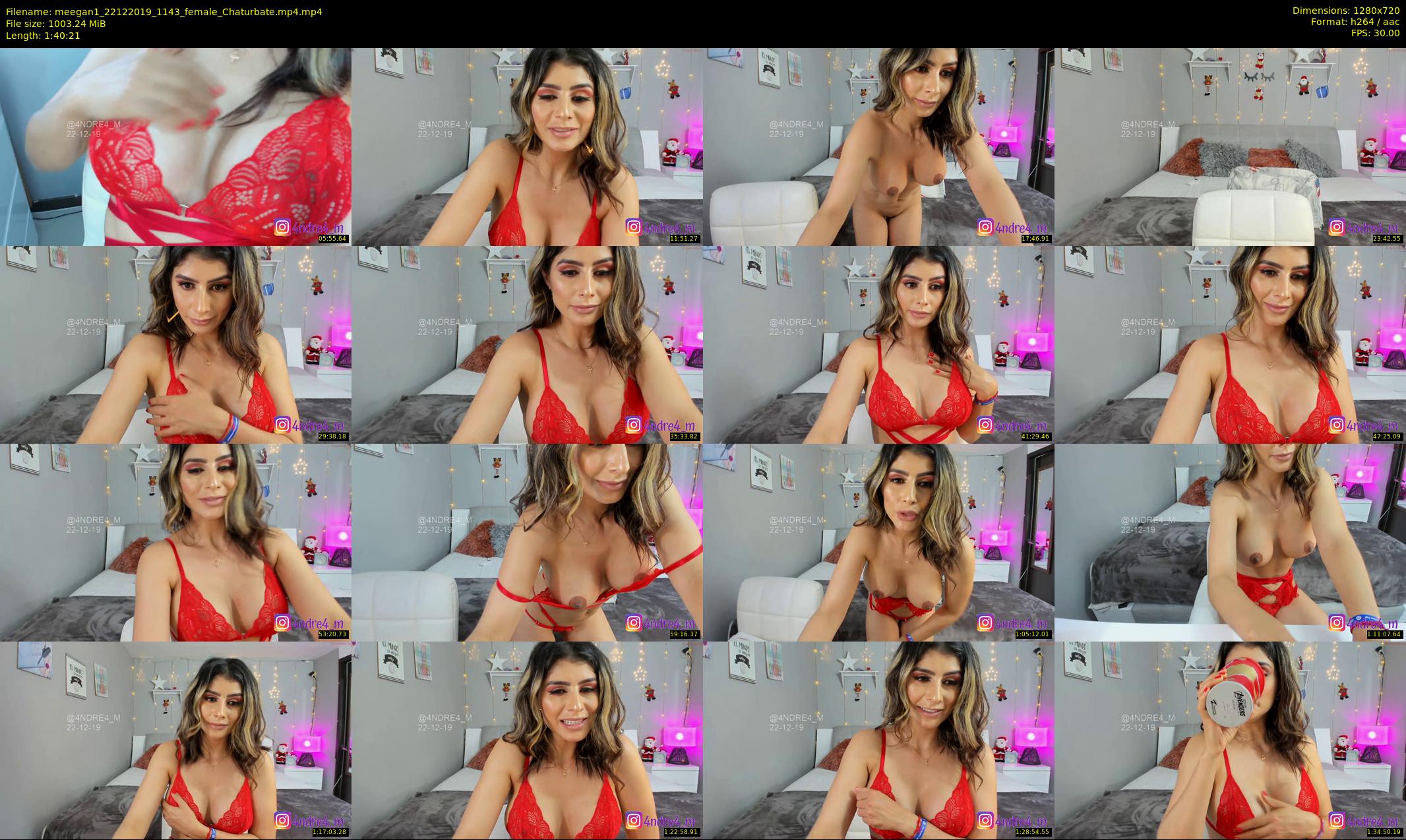 meegan1 — 101 minute Chaturbate female cam show recording, 720p, Dec 22, 2019