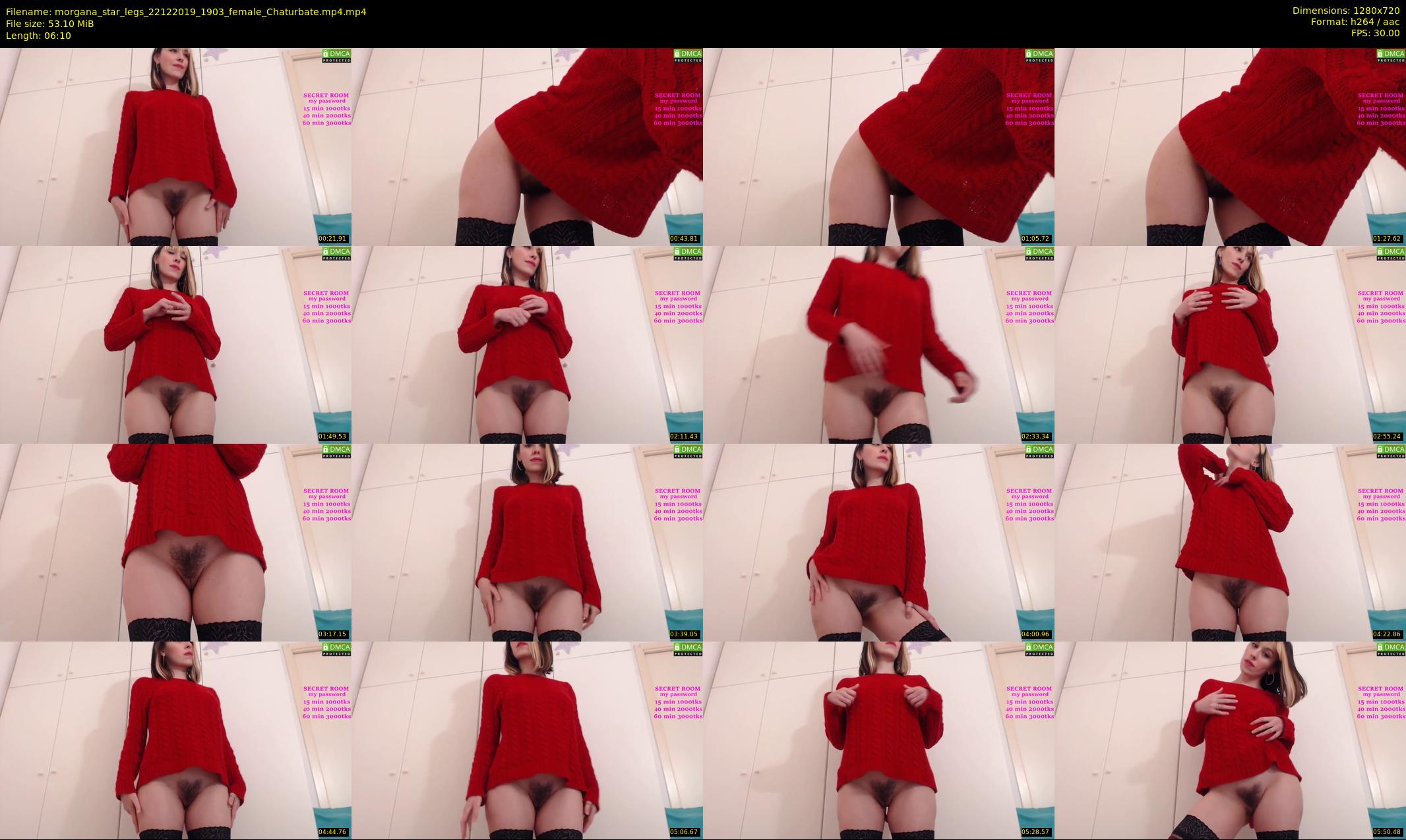 morgana_star_legs — 7 minute Chaturbate female cam show recording, 720p, Dec 22, 2019