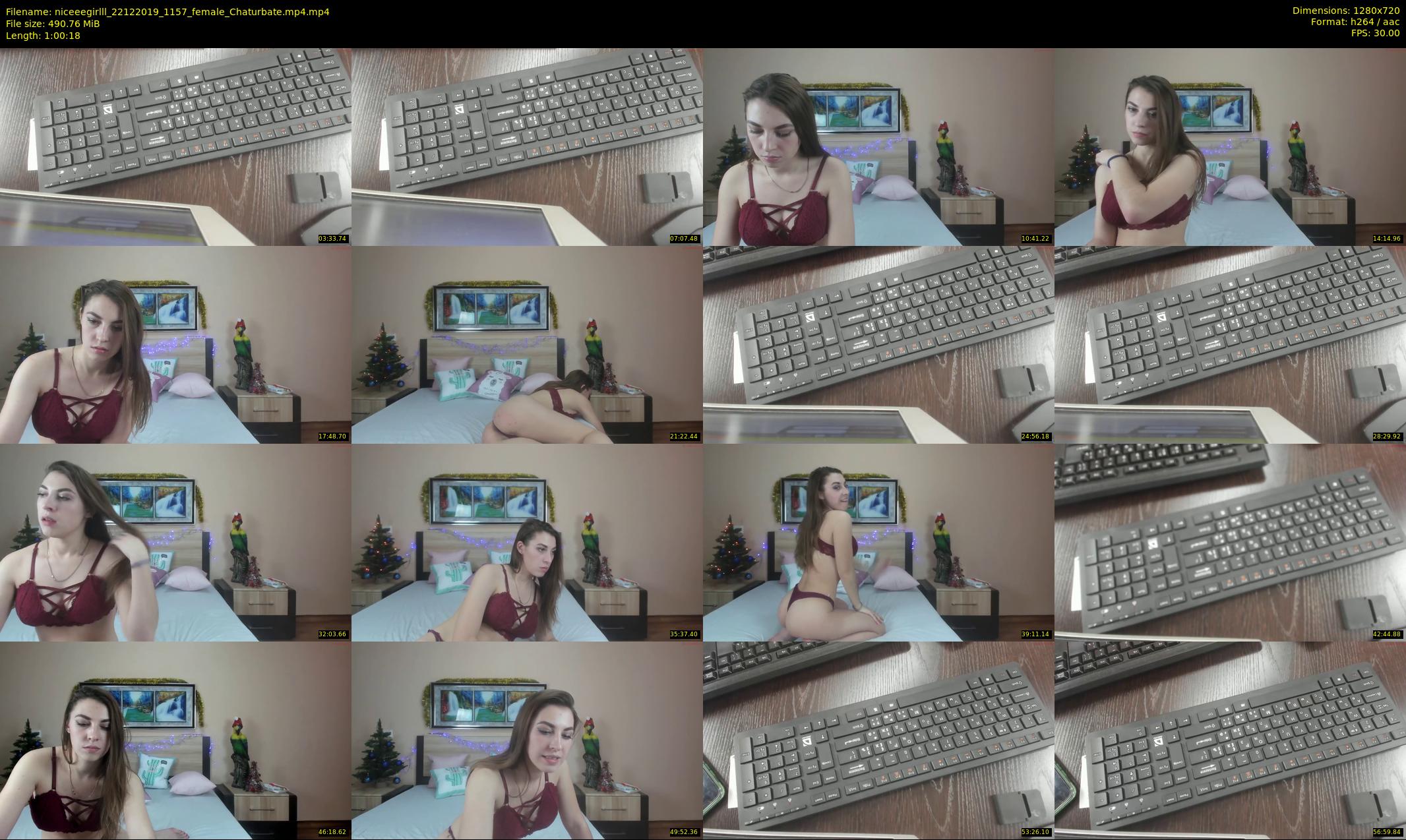 niceeegirlll — 61 minute Chaturbate couple cam show recording, 720p, Dec 22, 2019