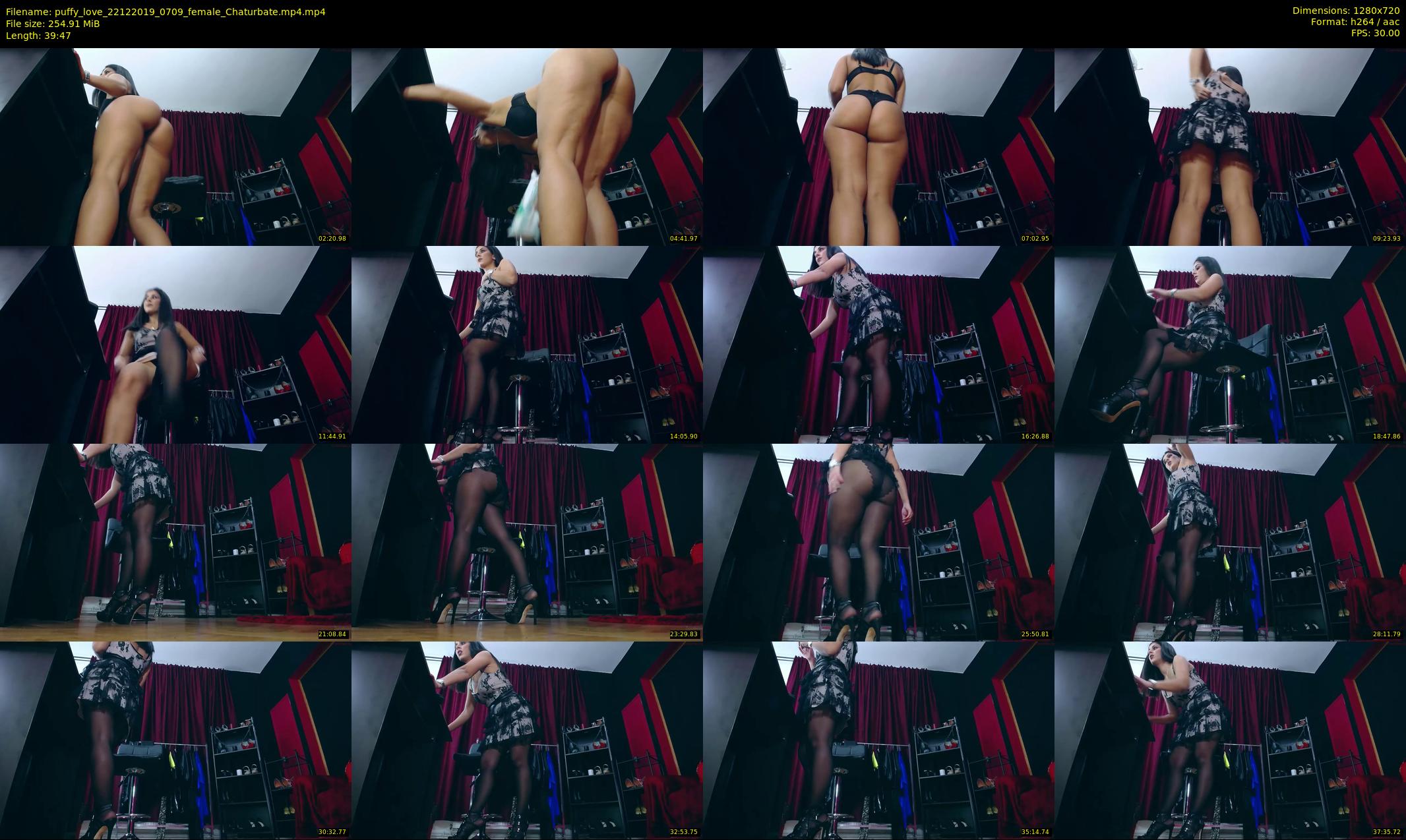puffy_love — 40 minute Chaturbate female cam show recording, 720p, Dec 22, 2019