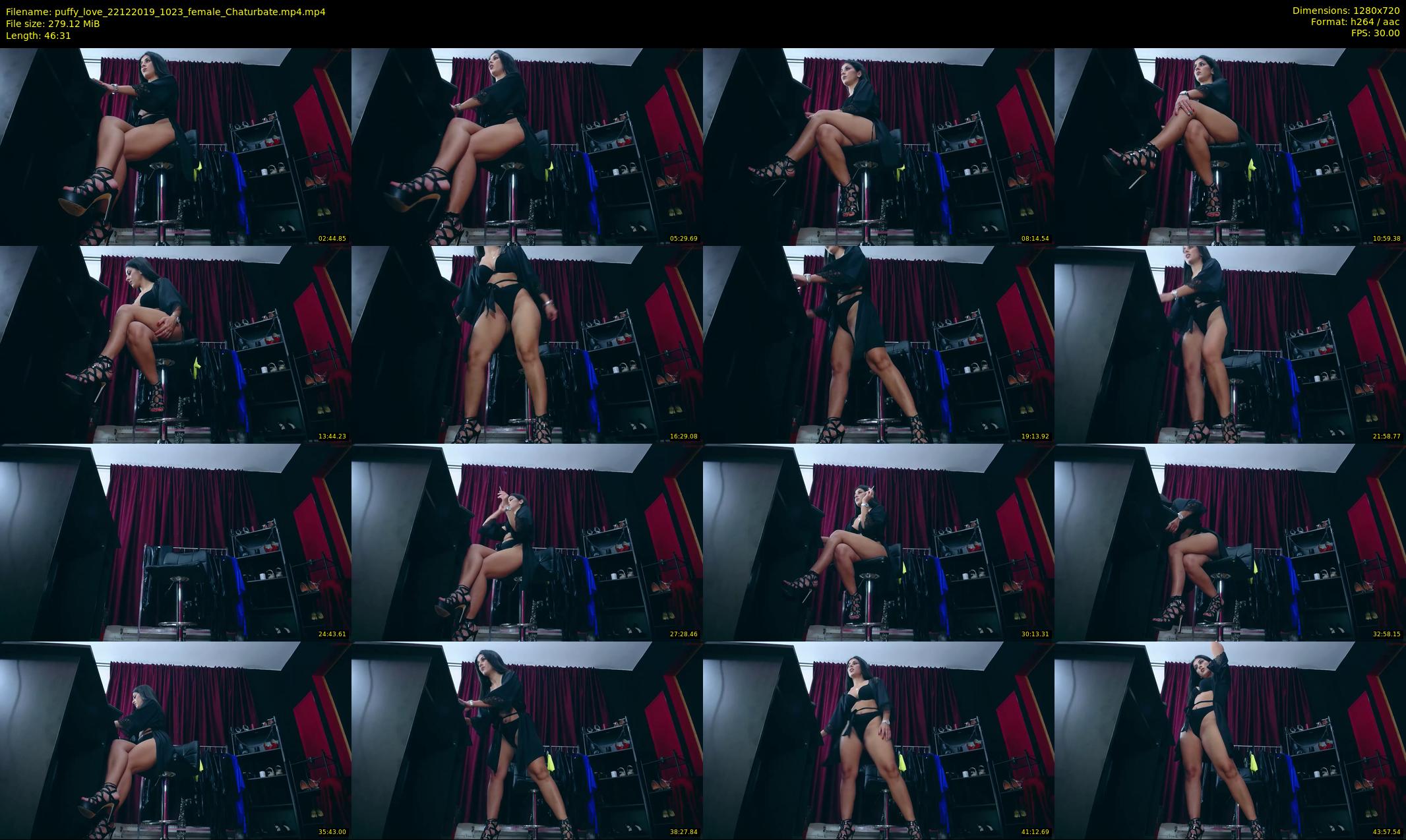 puffy_love — 47 minute Chaturbate female cam show recording, 720p, Dec 22, 2019