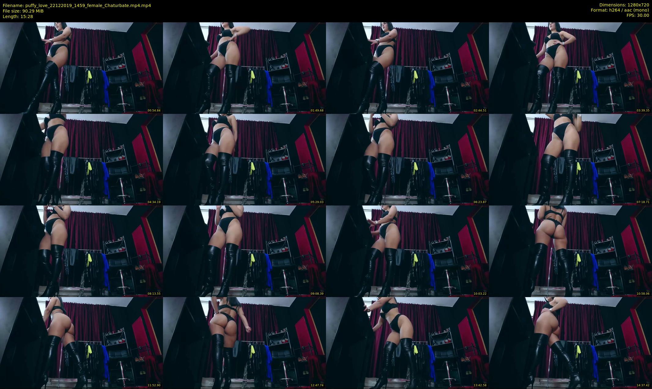 puffy_love — 16 minute Chaturbate female cam show recording, 720p, Dec 22, 2019