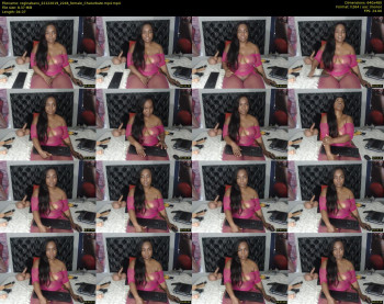 reginabanx — 5 minute Chaturbate female cam show recording, 480p, Dec 22, 2019