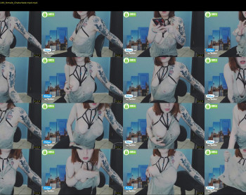 temptingfox — 8 minute Chaturbate female cam show recording, 720p, Dec 22, 2019