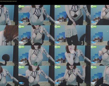 temptingfox — 59 minute Chaturbate female cam show recording, 720p, Dec 22, 2019