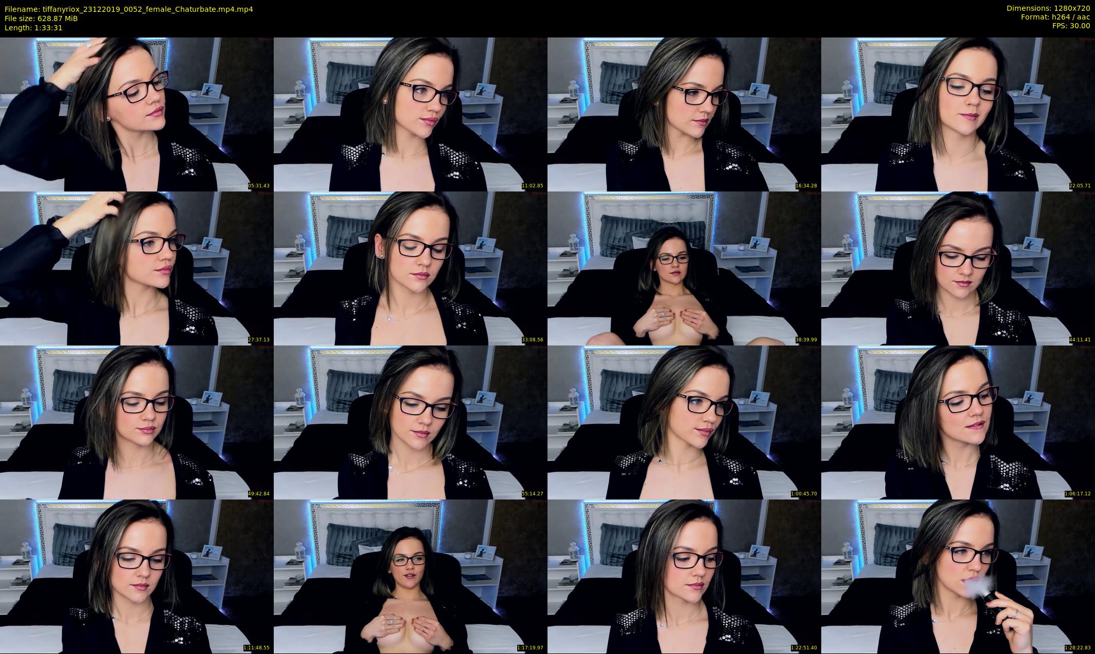 tiffanyriox — 94 minute Chaturbate female cam show recording, 720p, Dec 23, 2019