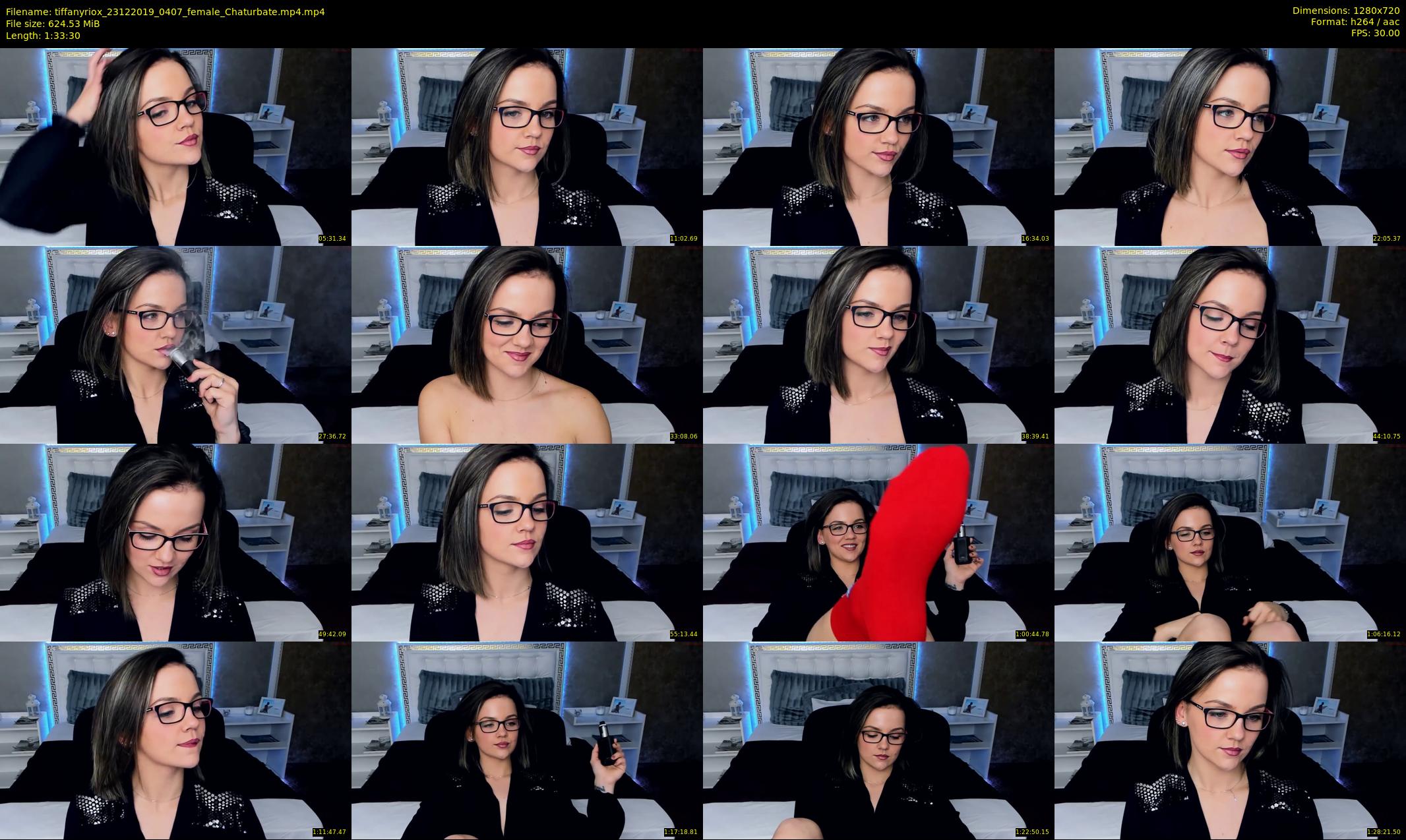 tiffanyriox — 94 minute Chaturbate female cam show recording, 720p, Dec 23, 2019