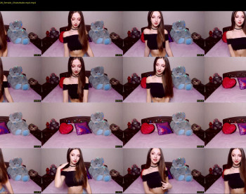 velerycute — 15 minute Chaturbate female cam show recording, 720p, Dec 22, 2019