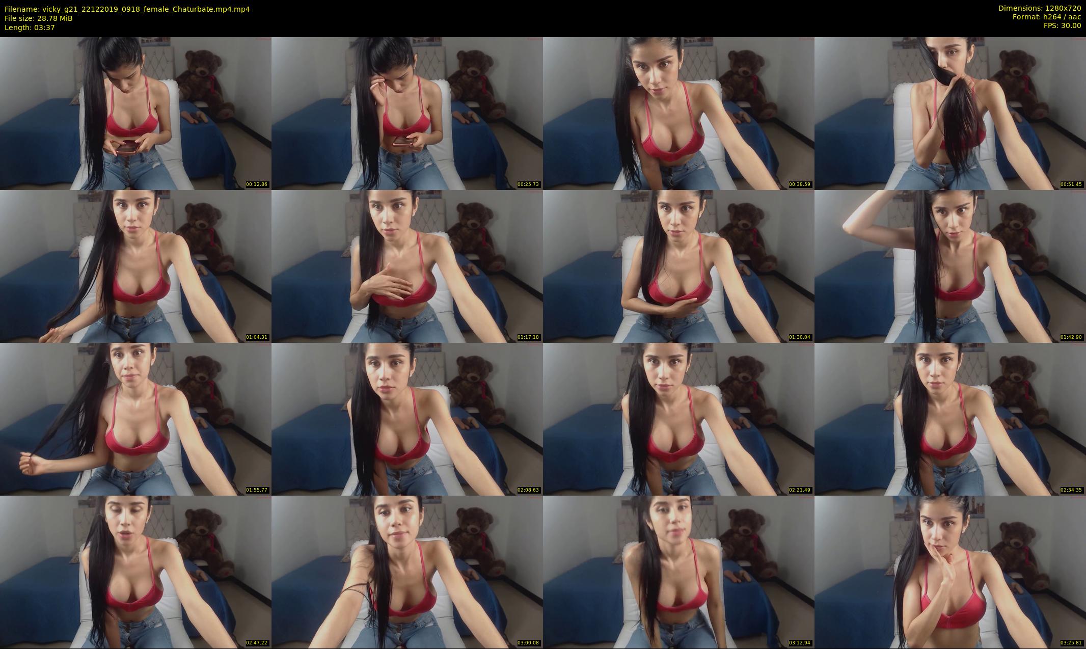 vicky_g21 — 4 minute Chaturbate female cam show recording, 720p, Dec 22, 2019