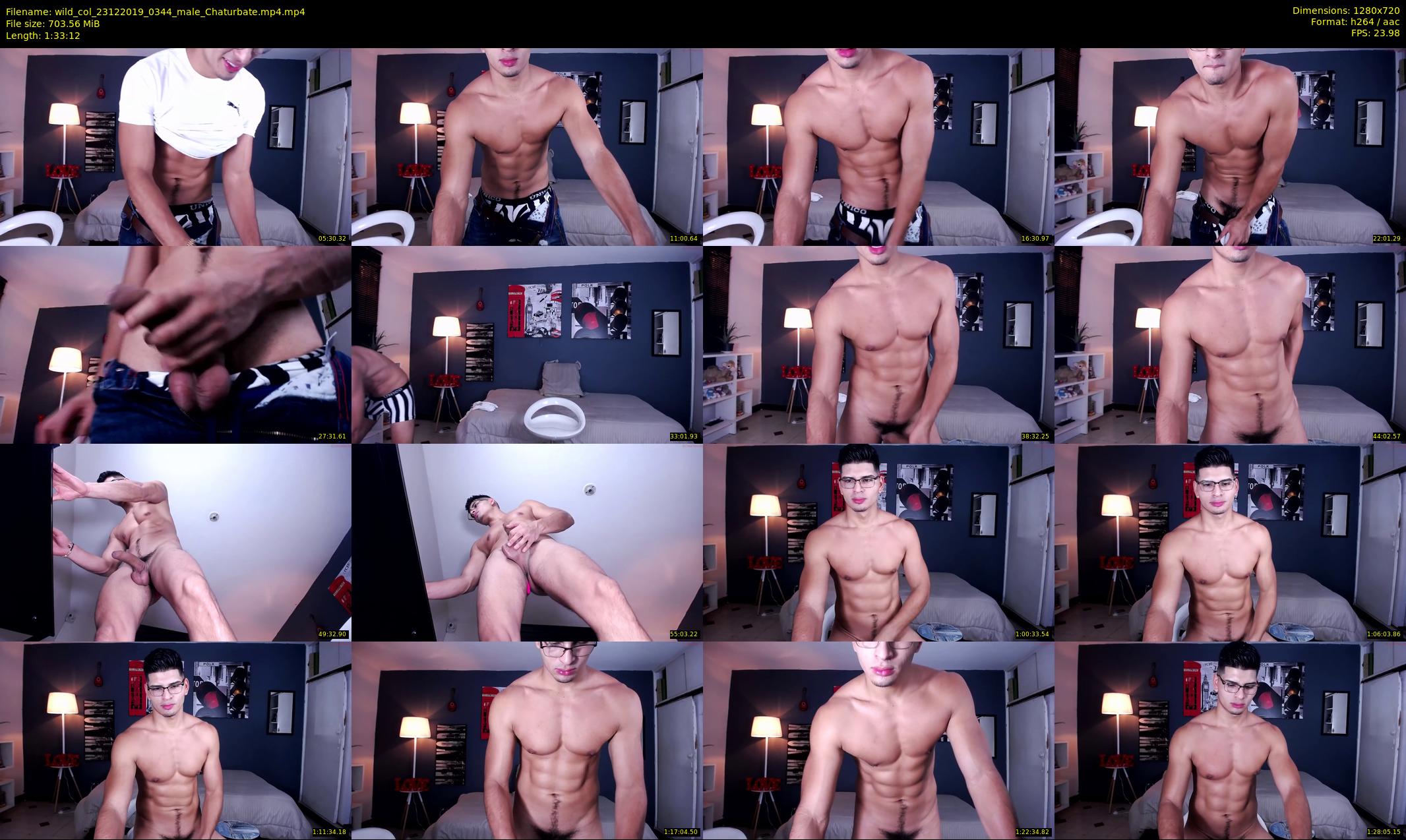 wild_col — 94 minute Chaturbate male cam show recording, 720p, Dec 23, 2019