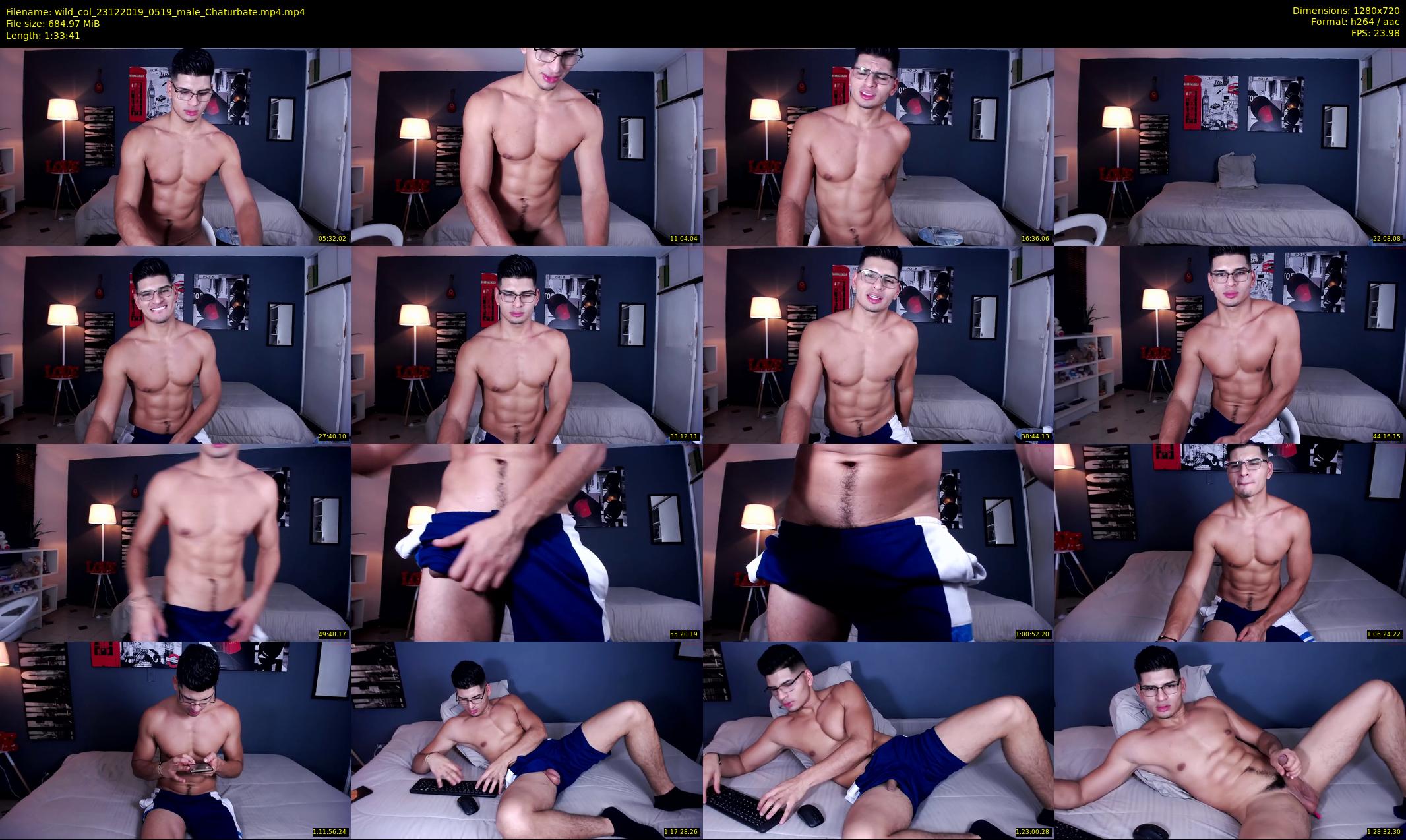 wild_col — 94 minute Chaturbate male cam show recording, 720p, Dec 23, 2019