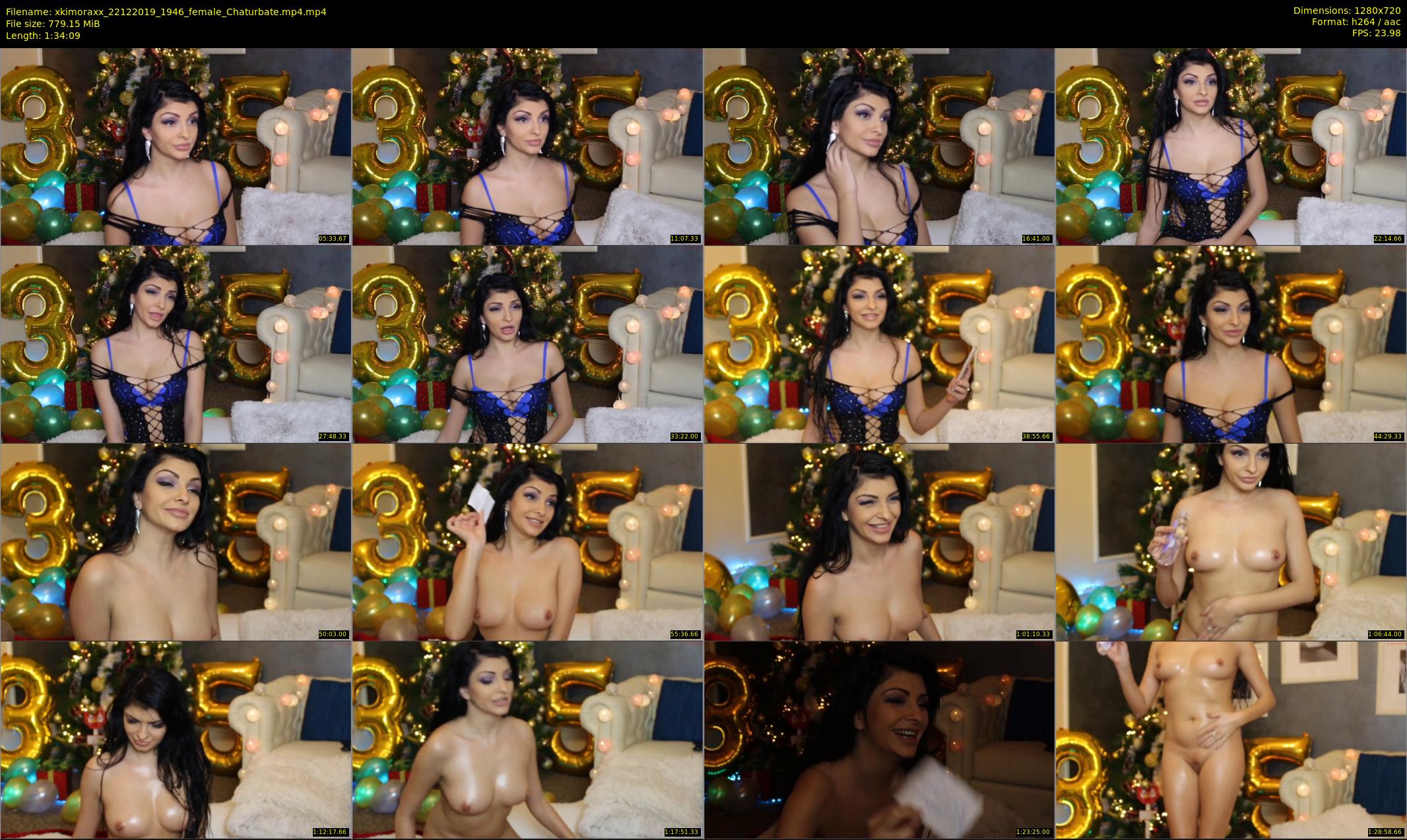xkimoraxx — 95 minute Chaturbate female cam show recording, 720p, Dec 22, 2019