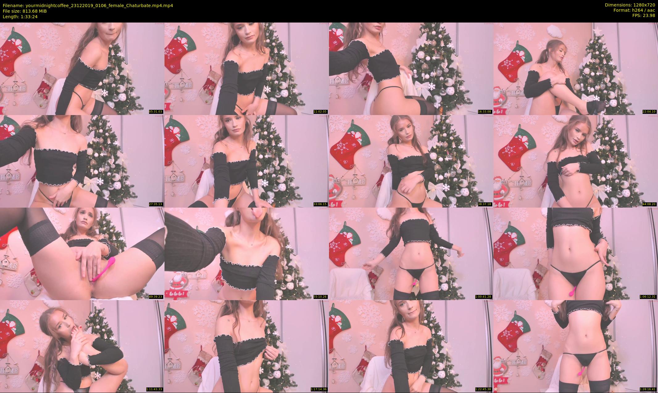 yourmidnightcoffee — 94 minute Chaturbate female cam show recording, 720p, Dec 23, 2019