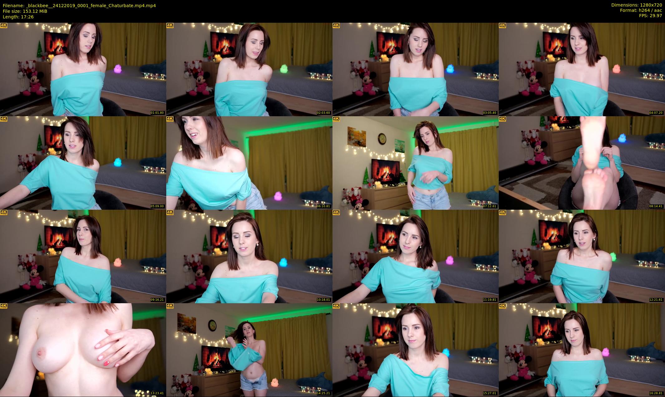 _blackbee_ — 18 minute Chaturbate female cam show recording, 720p, Dec 24, 2019