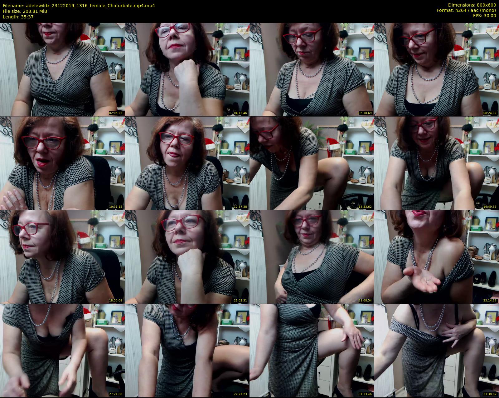 adelewildx — 36 minute Chaturbate female cam show recording, 480p, Dec 23, 2019