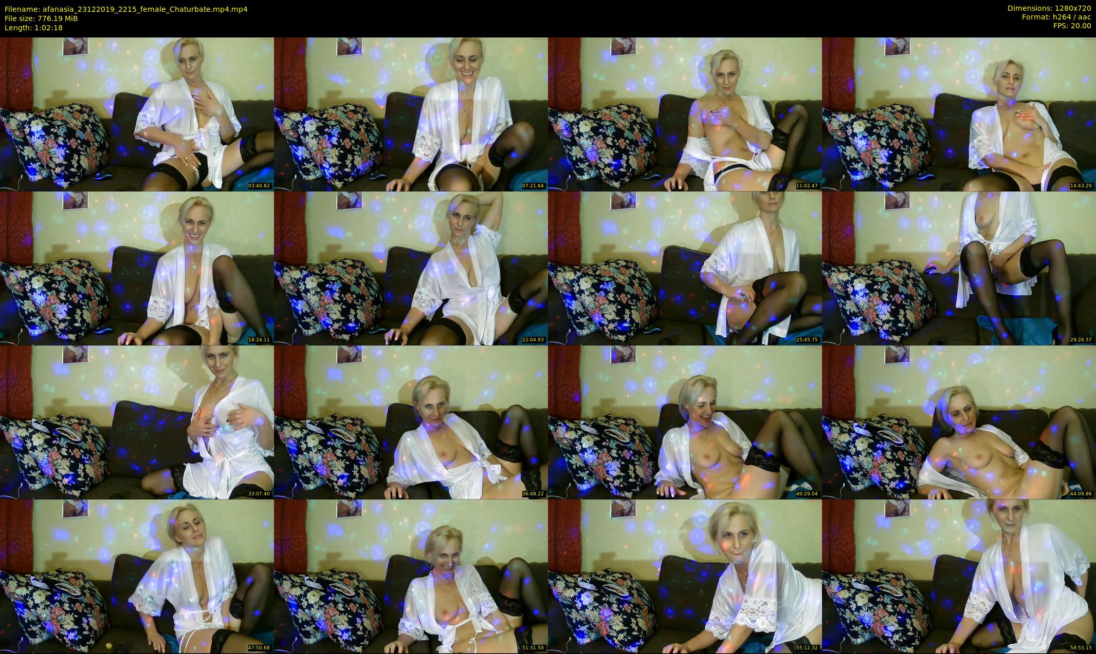 afanasia — 63 minute Chaturbate female cam show recording, 720p, Dec 23, 2019