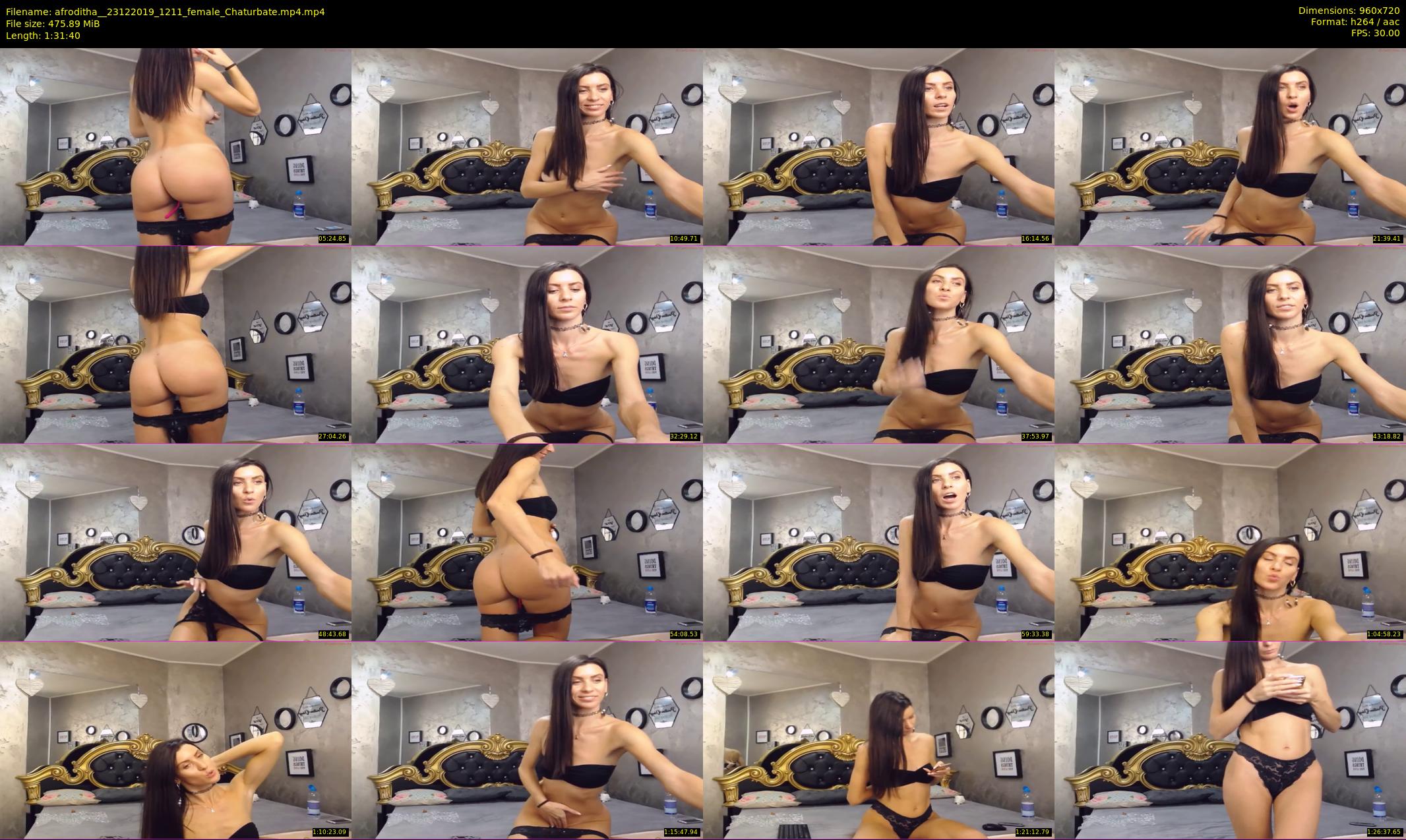 afroditha_ — 92 minute Chaturbate female cam show recording, 720p, Dec 23, 2019