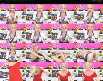 agatafox — 20 minute Chaturbate female cam show recording, 480p, Dec 23, 2019